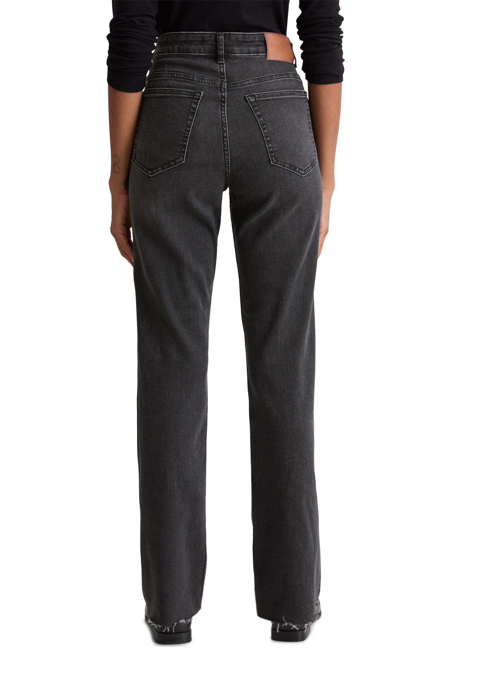 Thumbnail - Marc OPolo Schlagjeans "aus Organic-Cotton-Mix-Stretch"