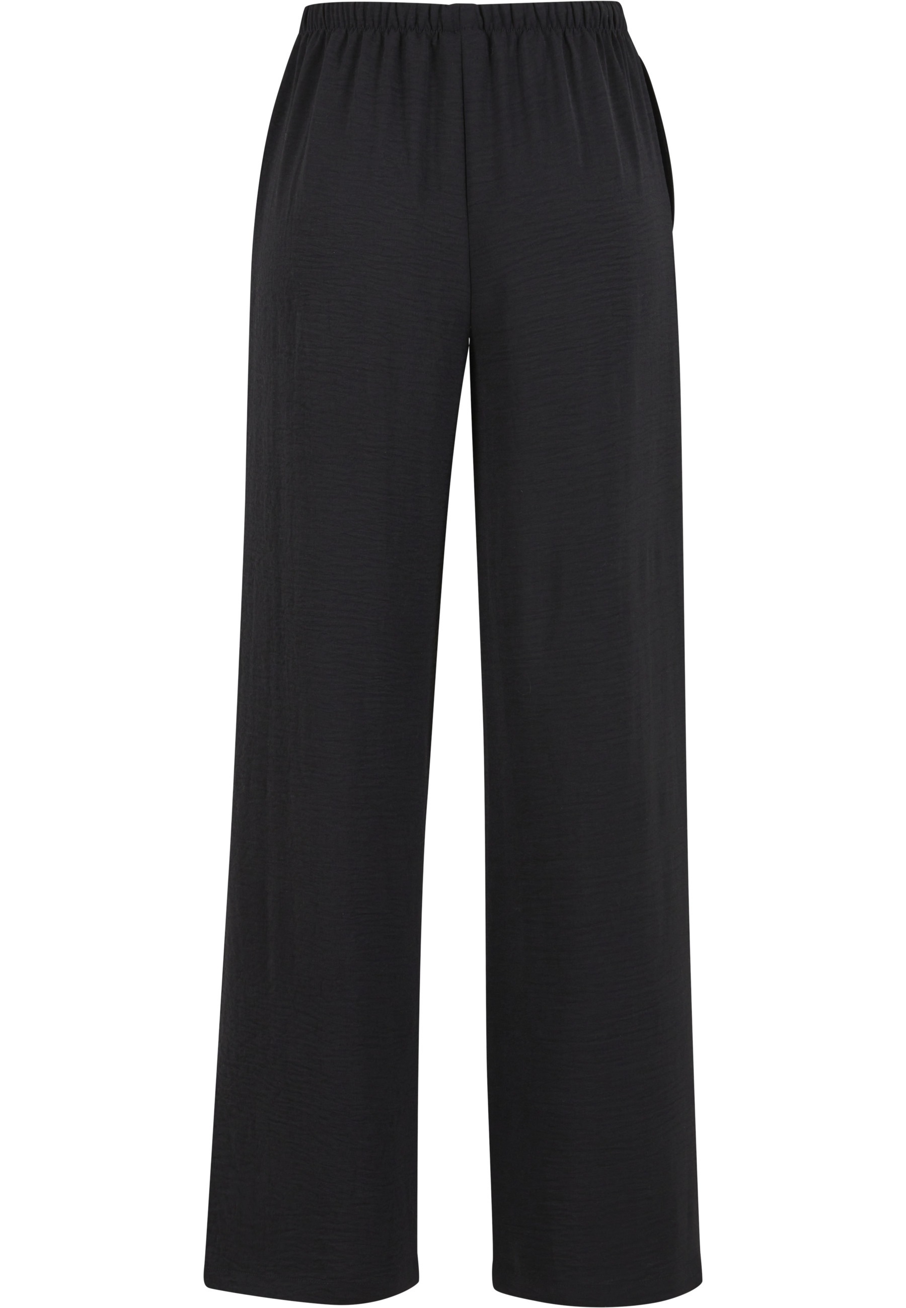 URBAN CLASSICS Stoffhose "Urban Classics Ladies Structured Wideleg Pants" günstig online kaufen