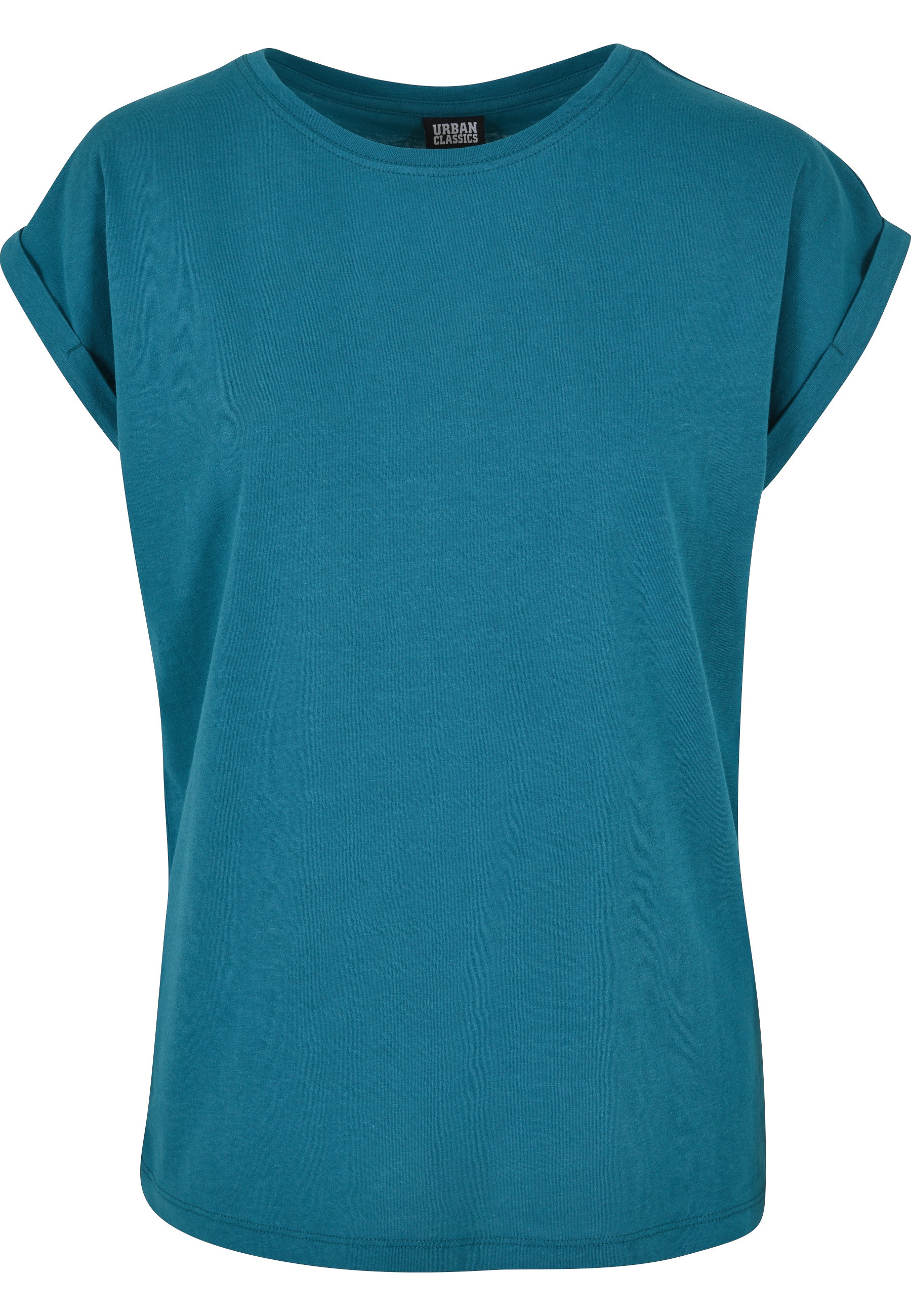 URBAN CLASSICS Kurzarmshirt "Urban Classics Damen Ladies Extended Shoulder Tee" 1