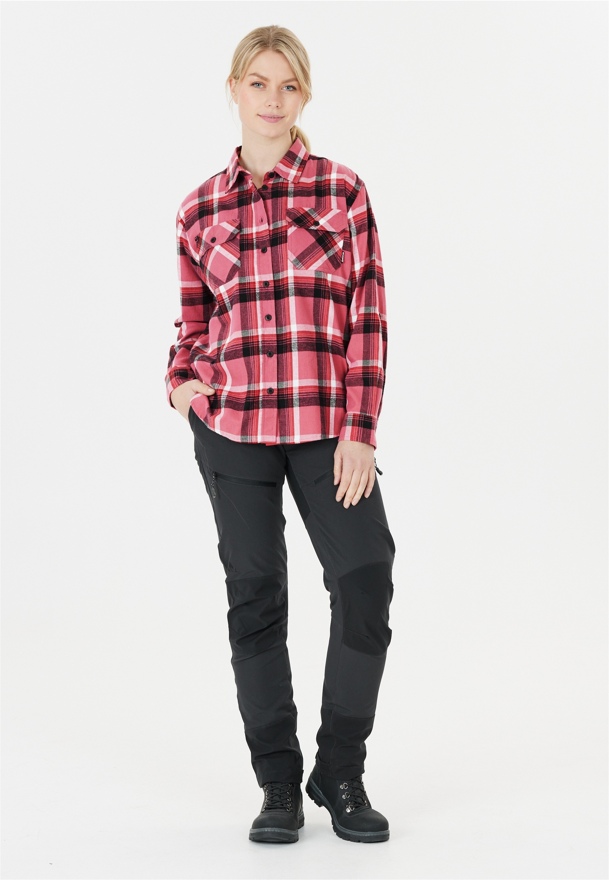 WHISTLER Fleeceshirt »Christer«, aus weichem Baumwollmaterial