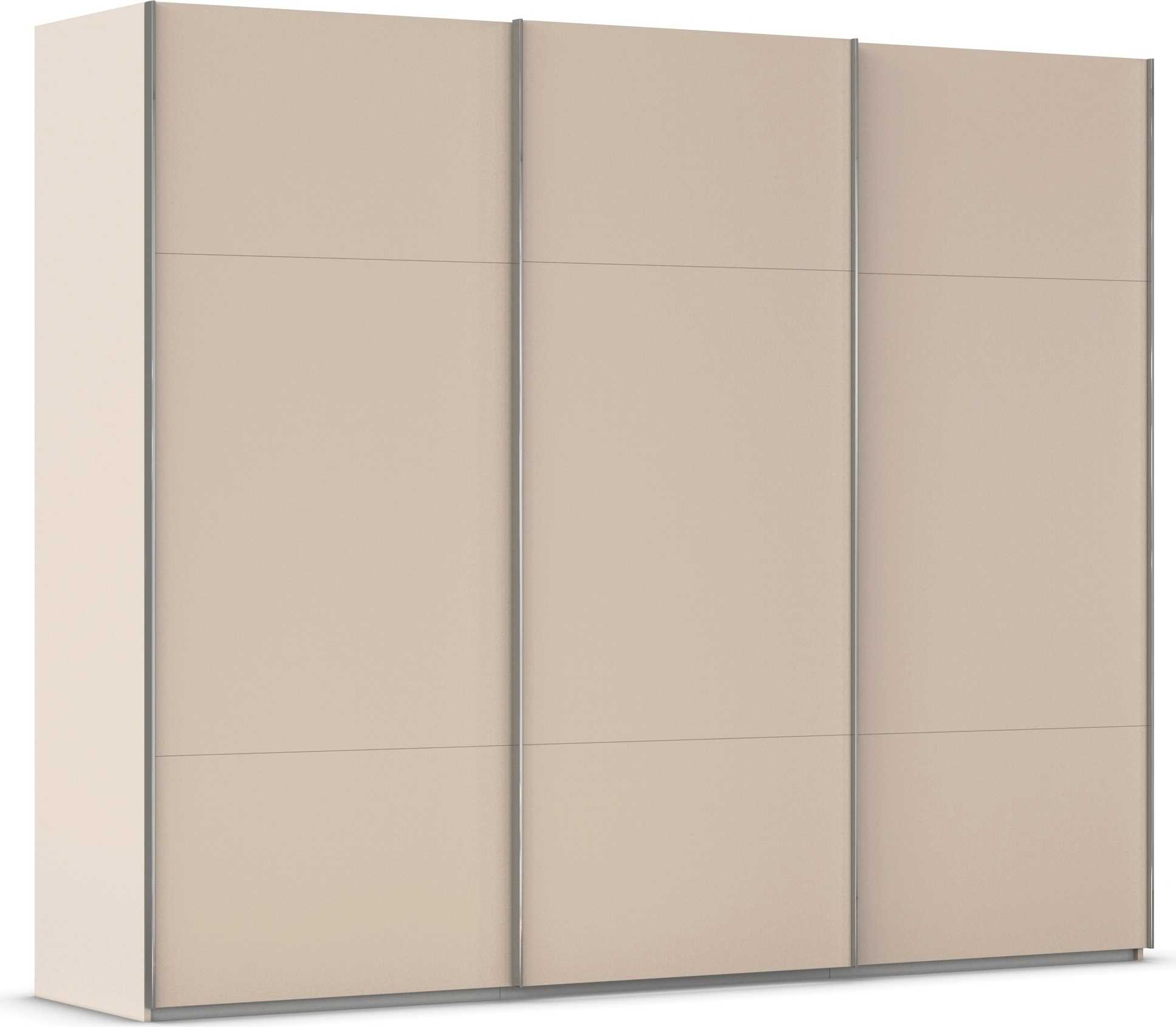rauch Schwebetürenschrank "Kleiderschrank Schrank Garderobe Schlafzimmerschrank CONTIDO" 3 verschiedene Ausstattungen BASIC/CLASSIC/PREMIUM, aus hochwertigem Material in 6 Breiten 2 Griff-Farben MADE IN GERMANY