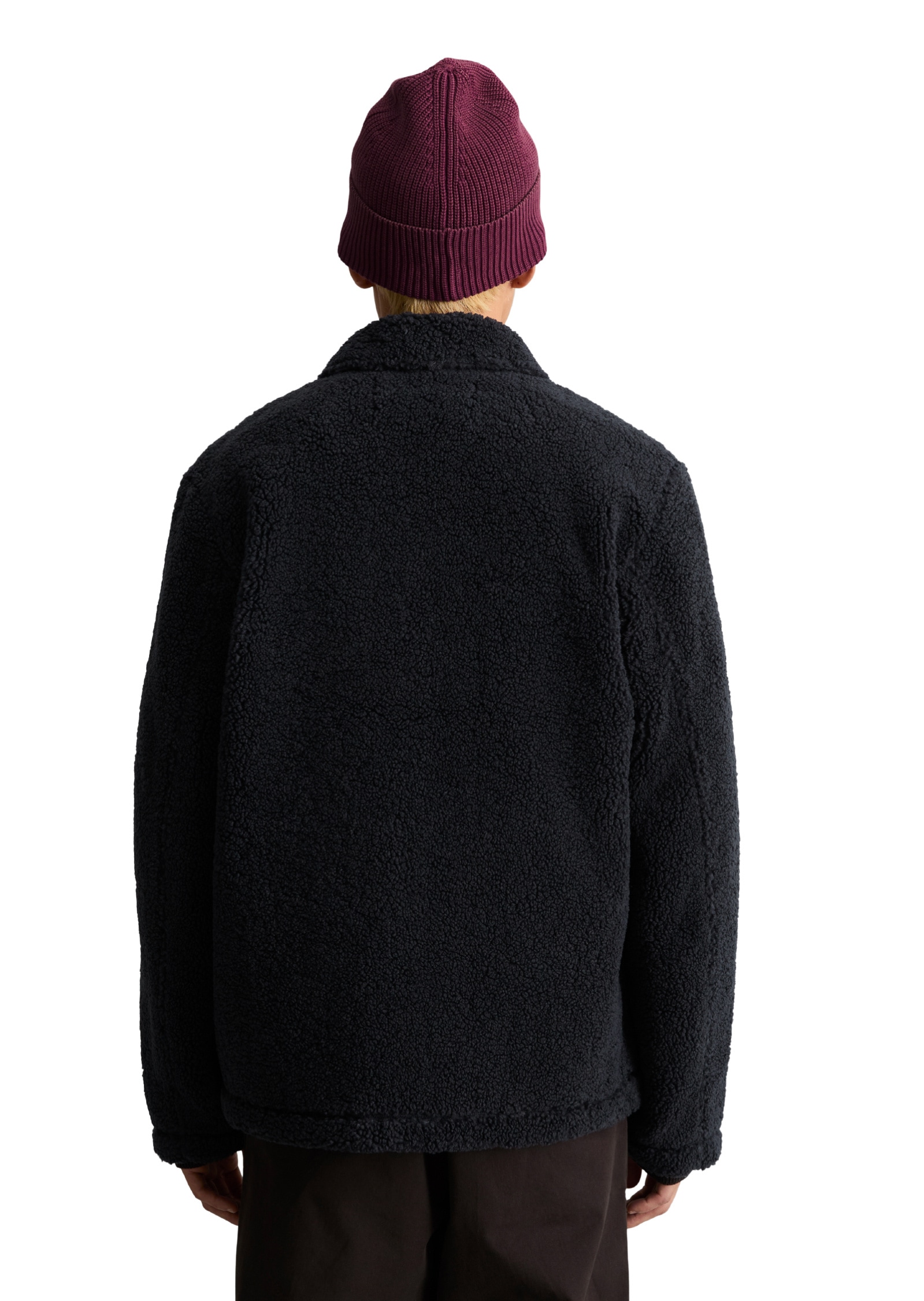 Marc O'Polo DENIM Outdoorjacke »mit weichem Fleecefutter« ohne Kapuze