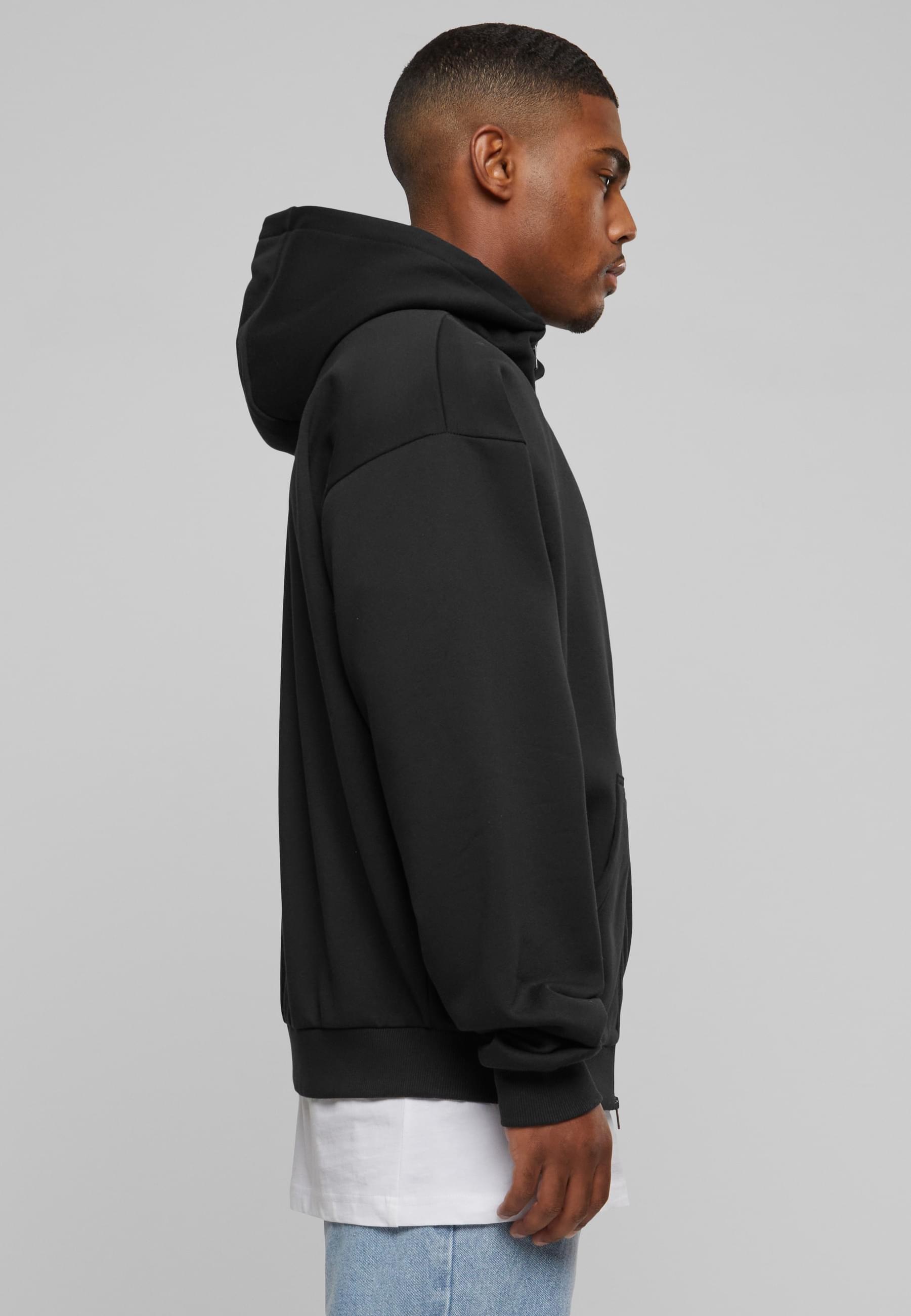 URBAN CLASSICS Sweatjacke »Urban Classics Herren High Neck Zip Hoody«