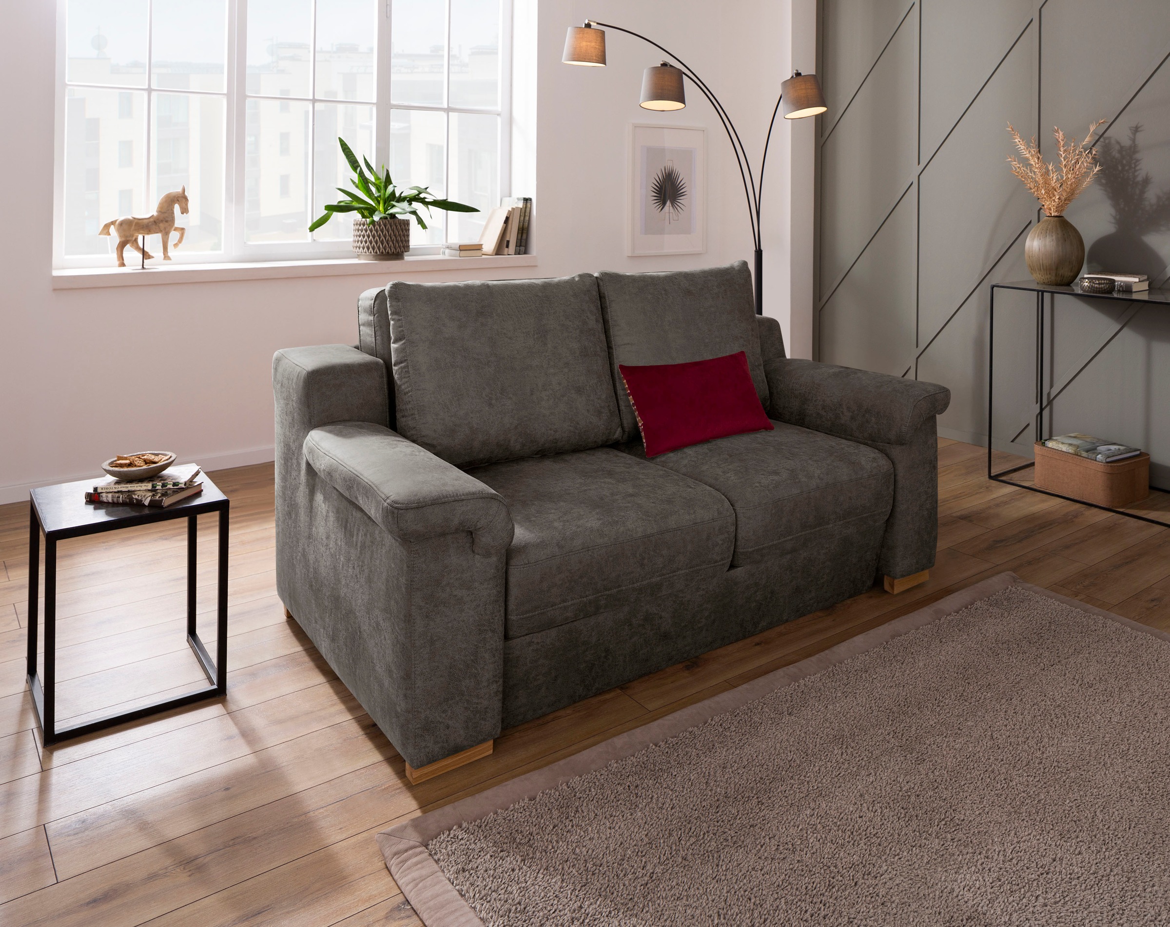 Home affaire Polstergarnitur »Tiny November«, (3 tlg.), Verwandlungsofa