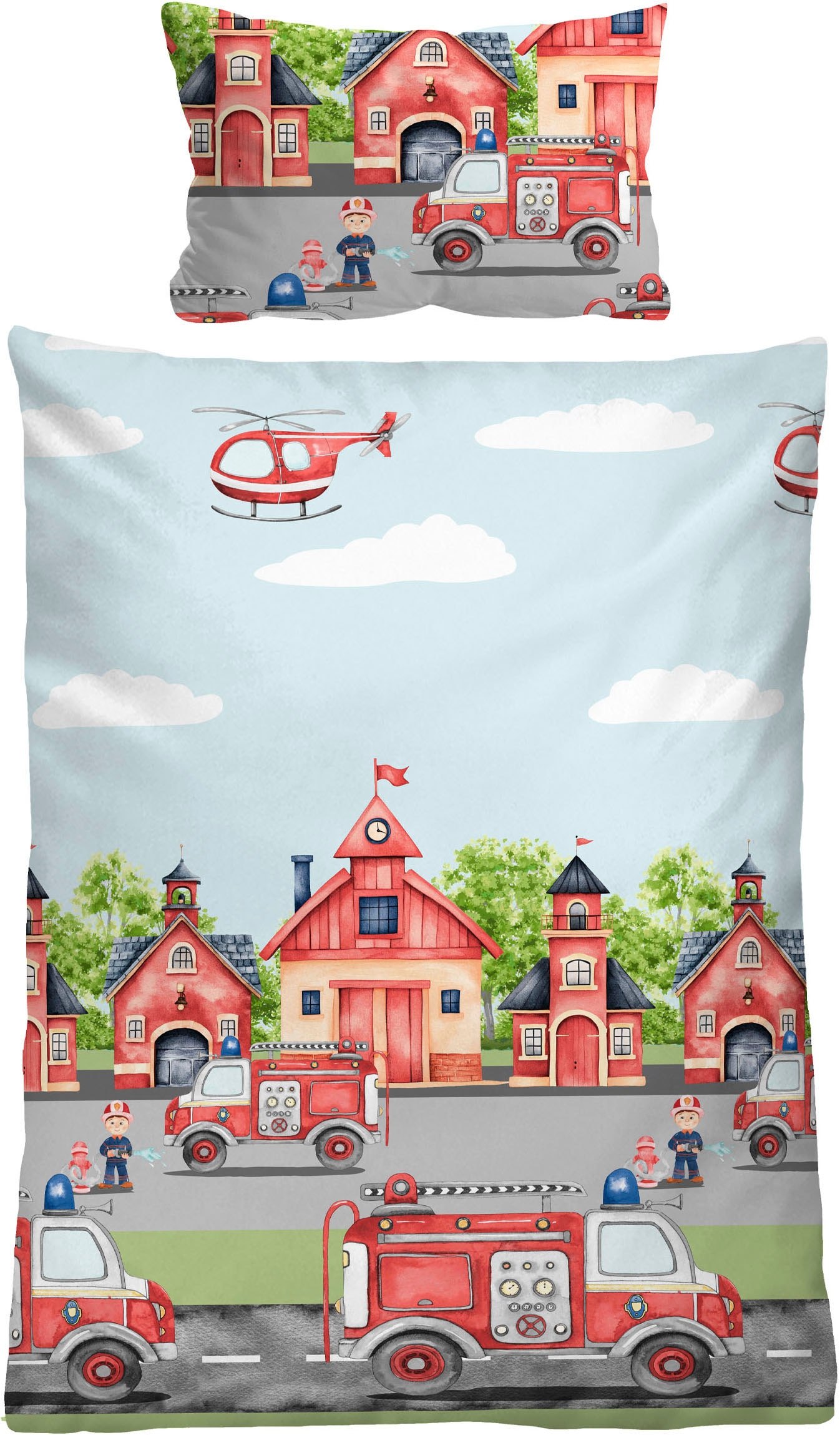 Biberna Kinderbettwäsche "0004523" 2 Stk. wohlig warm + weich, pflegeleicht günstig online kaufen