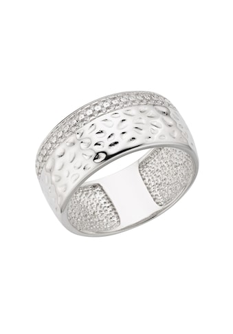 Fingerring »925/- Sterling Silber Zirkonia weiß«