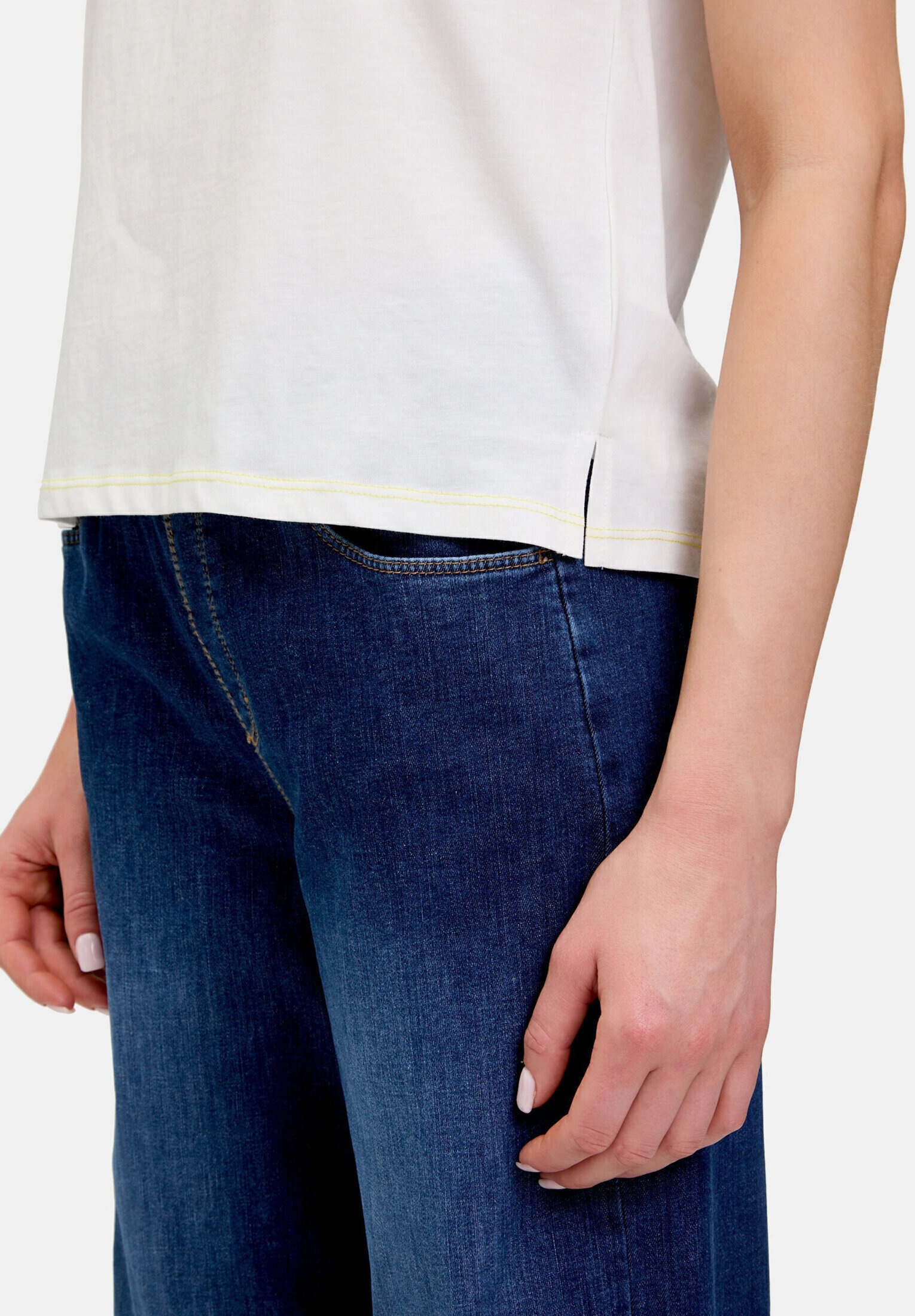 Cartoon Kurzarmshirt »Damen mit Ärmelaufschlag« 1 Stk.
