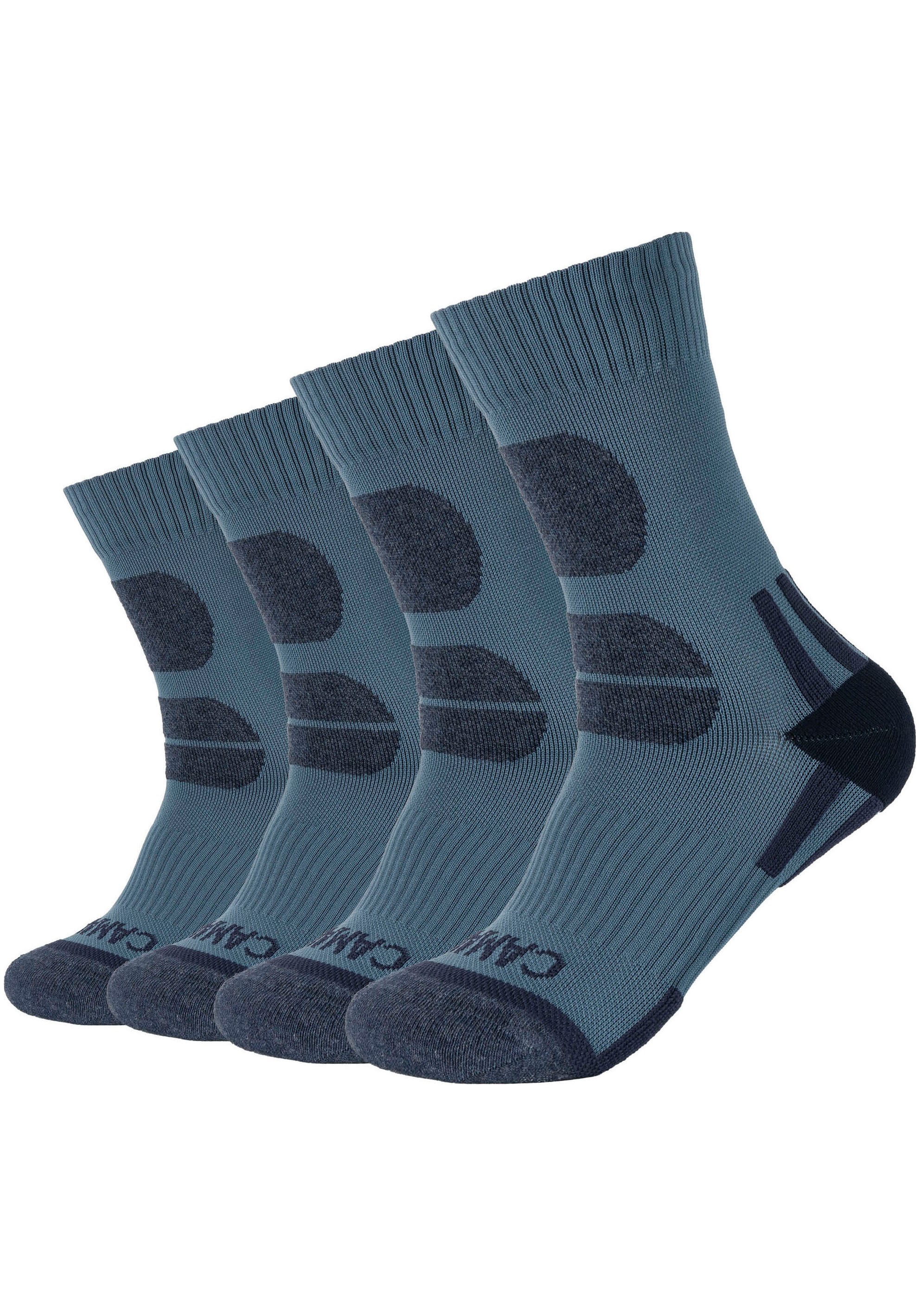 Camano Wandersocken "function", (4 Paar), mit Fußgewölbe-Stütze günstig online kaufen