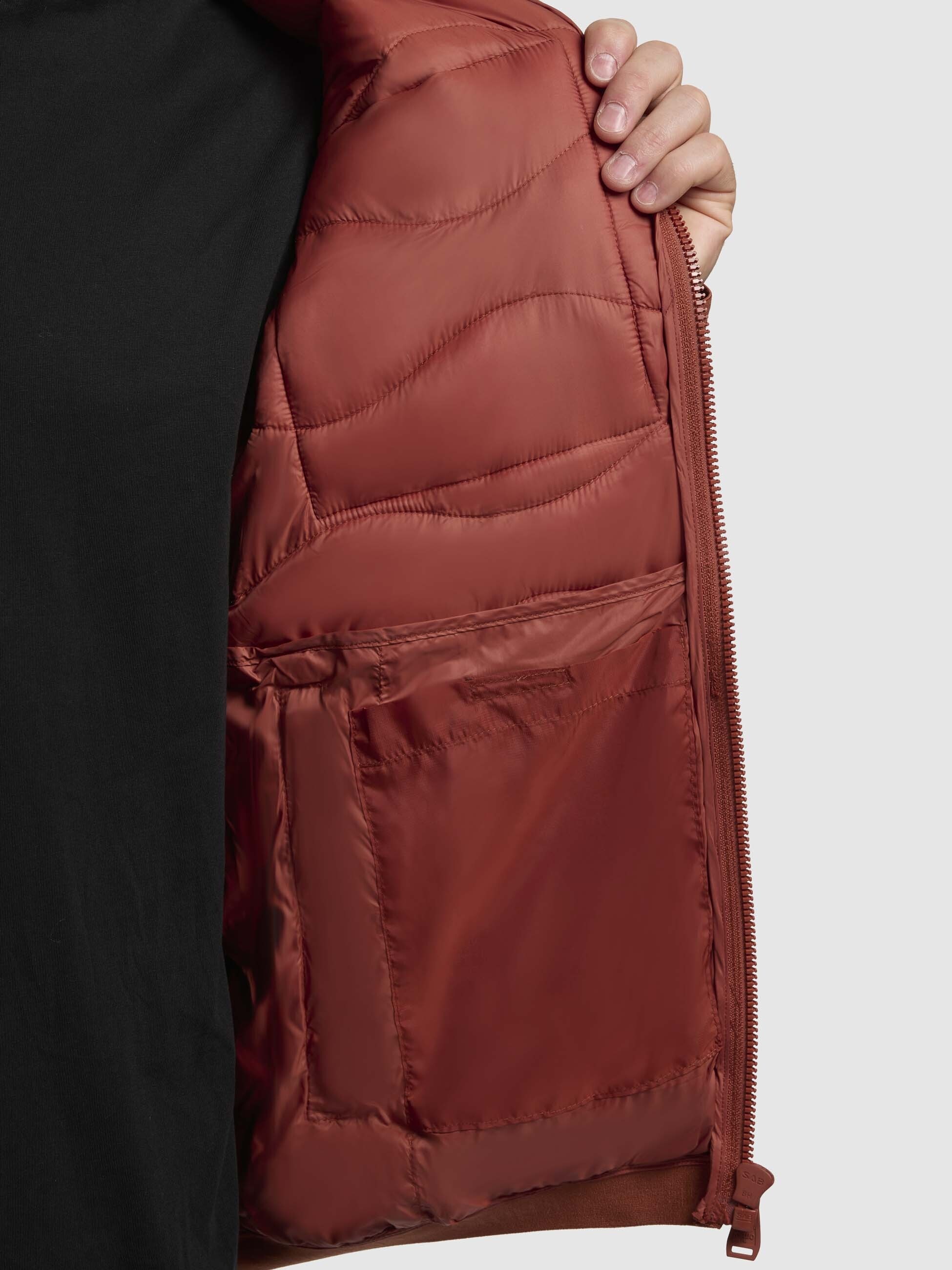 khujo Steppjacke »OMER«, mit Kapuze