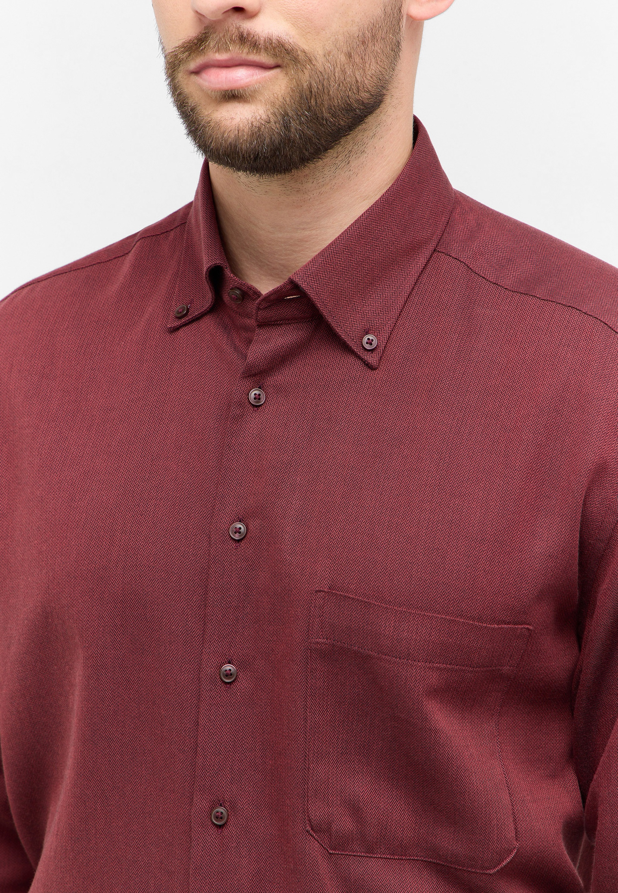 Thumbnail - Eterna Langarmhemd "COMFORT FIT" EASY IRON (bügelleicht)