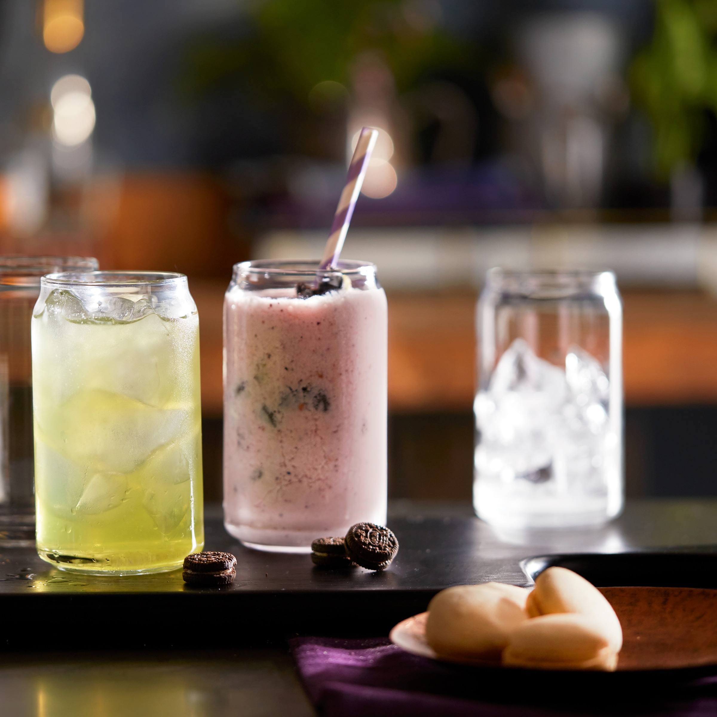 LIBBEY Gläser-Set »Can Glas -GLASS CANS-, 473 ml, Ø 7,5 cm, H: 13,5 cm, 12er Set«, (Set, 12 tlg.), hochwertig verarbeitet, im modernen Design