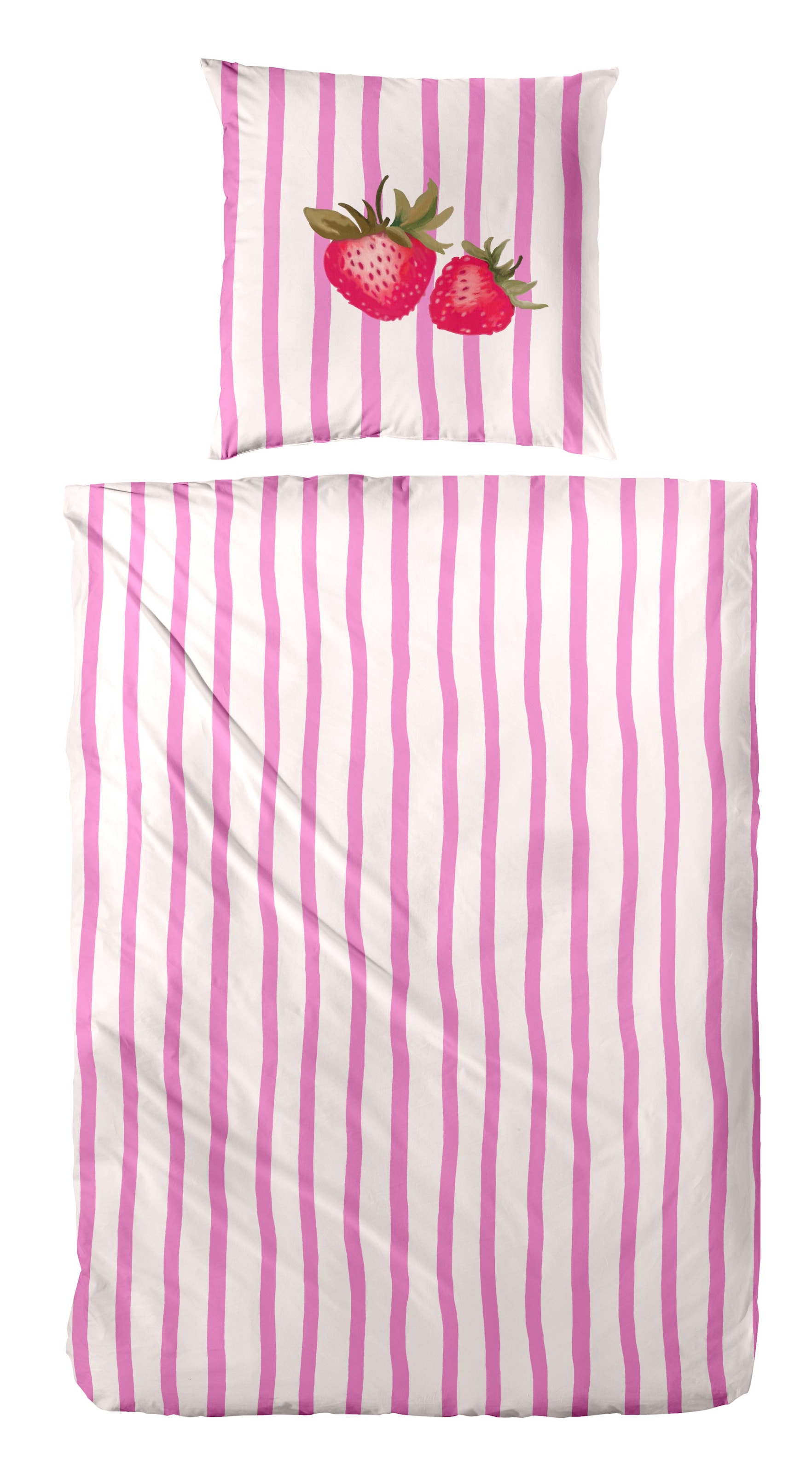 Primera Bettwäsche "Renforce-Bettwäsche Lemon stripes" 2