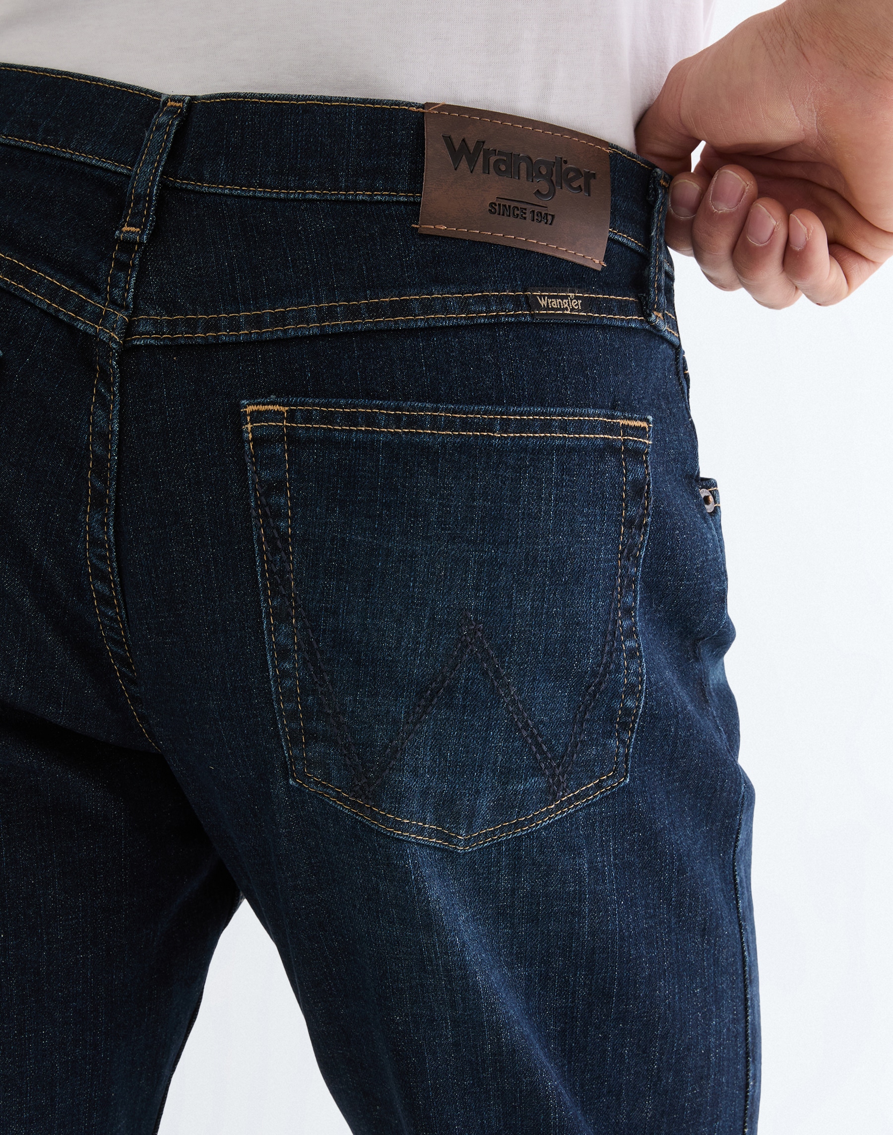 Wrangler Relax-fit-Jeans mit normaler Leibhöhe