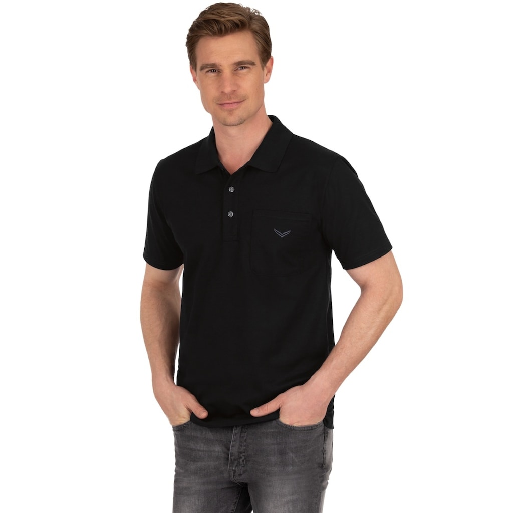 Trigema Poloshirt »TRIGEMA Poloshirt aus Single-Jersey«, (1 tlg.)