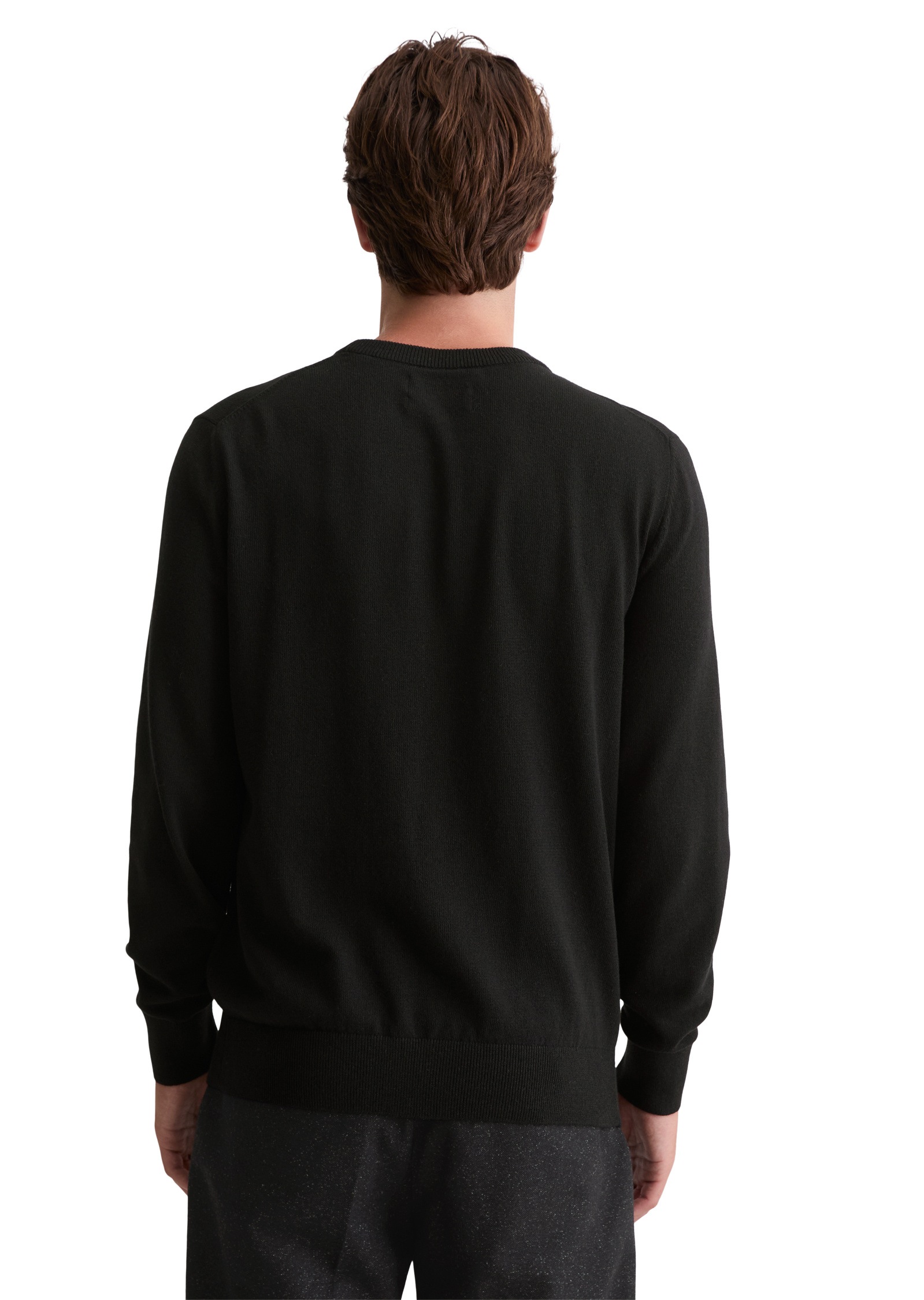 Thumbnail - Marc OPolo Strickpullover "aus softem Bio-Bauwoll-Schurwoll-Mix"