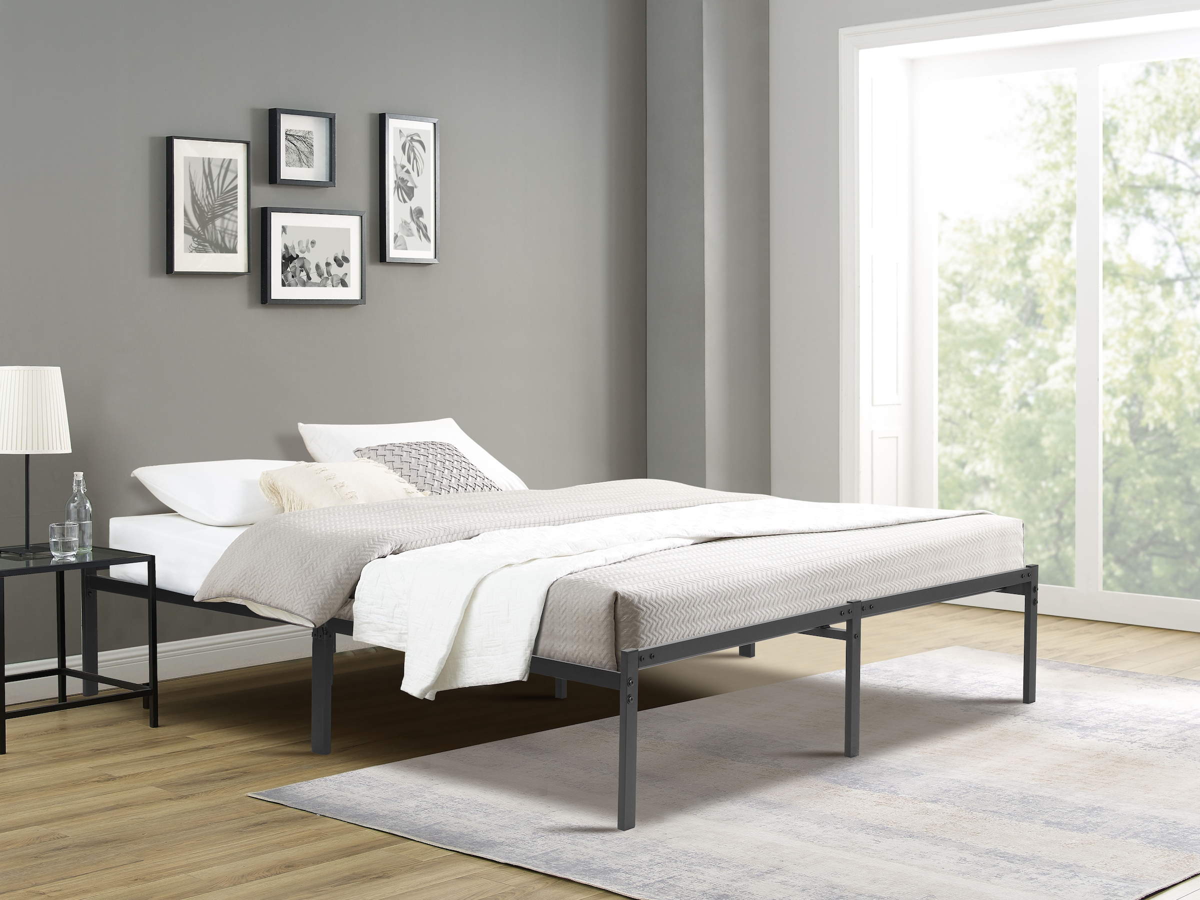 INOSIGN Metallbett "LIST Bett Bettgestell Bettrahmen Einzelbett Doppelbett" günstig online kaufen