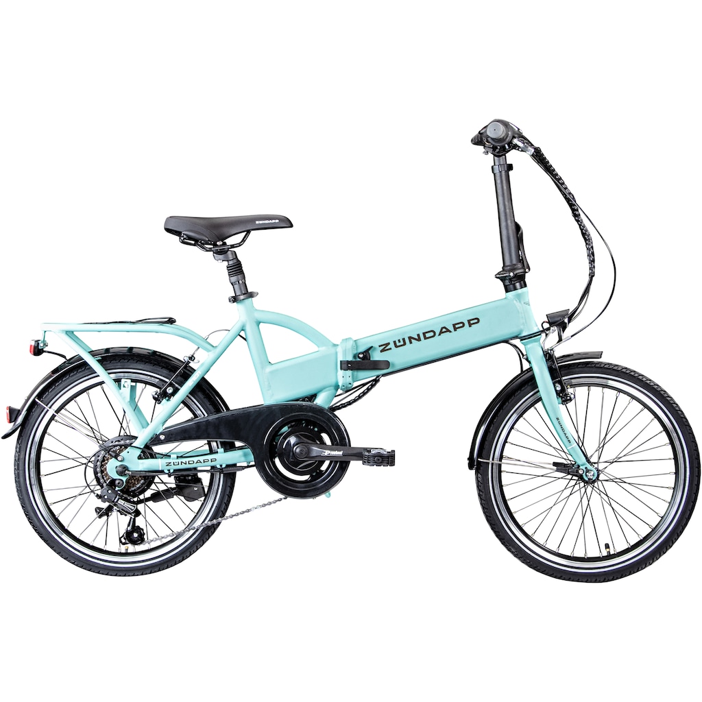 Zündapp E-Bike »Z101«, 6 Gang, Shimano, Tourney RD-TY300, Heckmotor 250 W