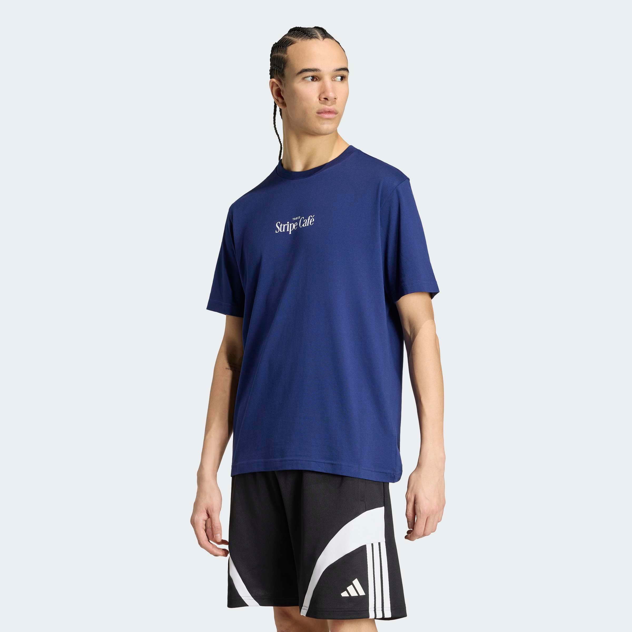 adidas Sportswear T-Shirt "M DONUT BAG T" für Erwachsene, sportlicher Stil, aus Baumwolle