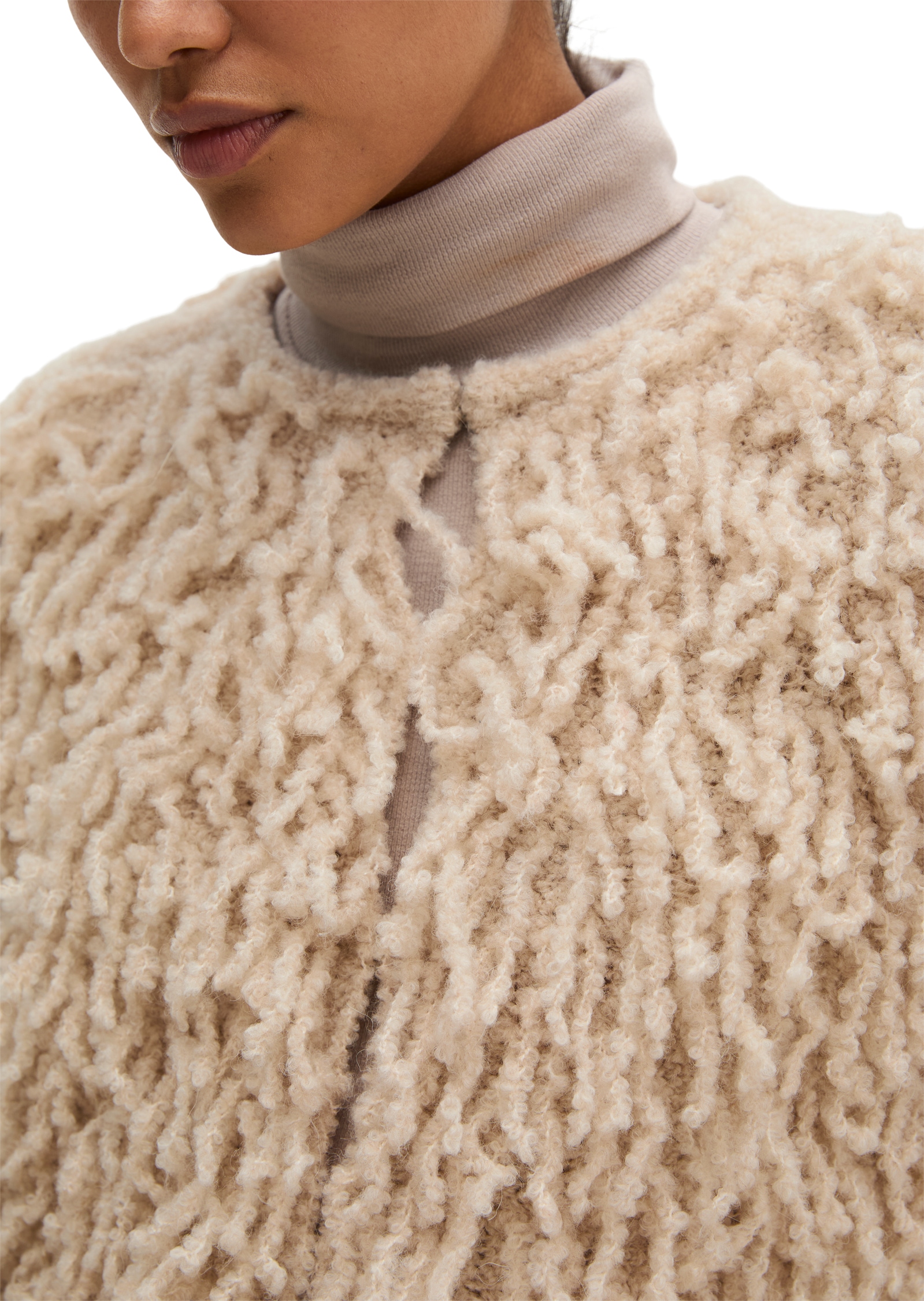 Marc O'Polo Cardigan »aus weichem Bouclé-Garn«