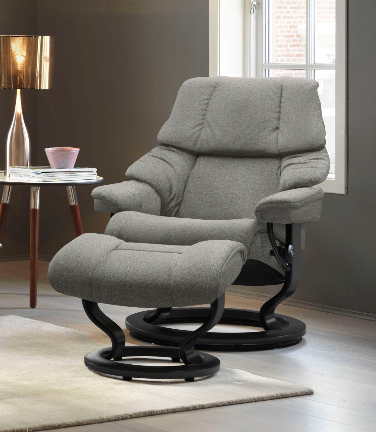 Stressless Relaxsessel "Reno", mit Classic Base, Größe S, M & L, Gestell Sc günstig online kaufen