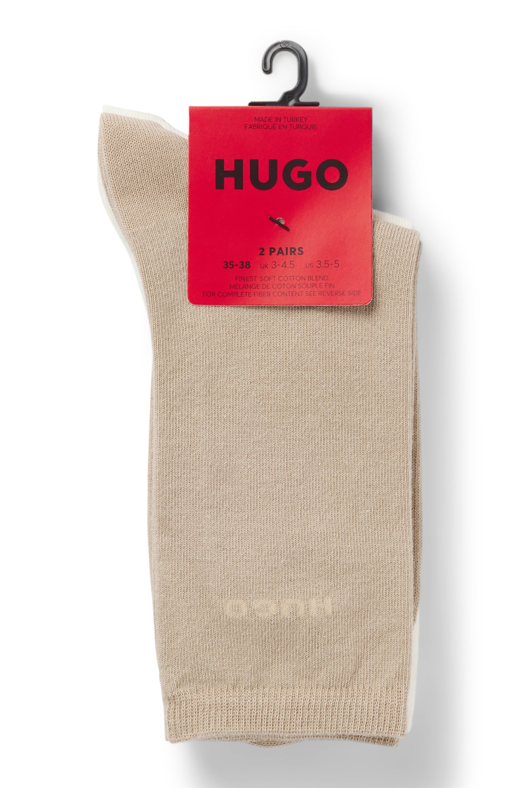 HUGO Underwear Socken "RS UNI LOGO" 2 Paar tlg. mittelhoh, aus Baumwoll-Mix günstig online kaufen