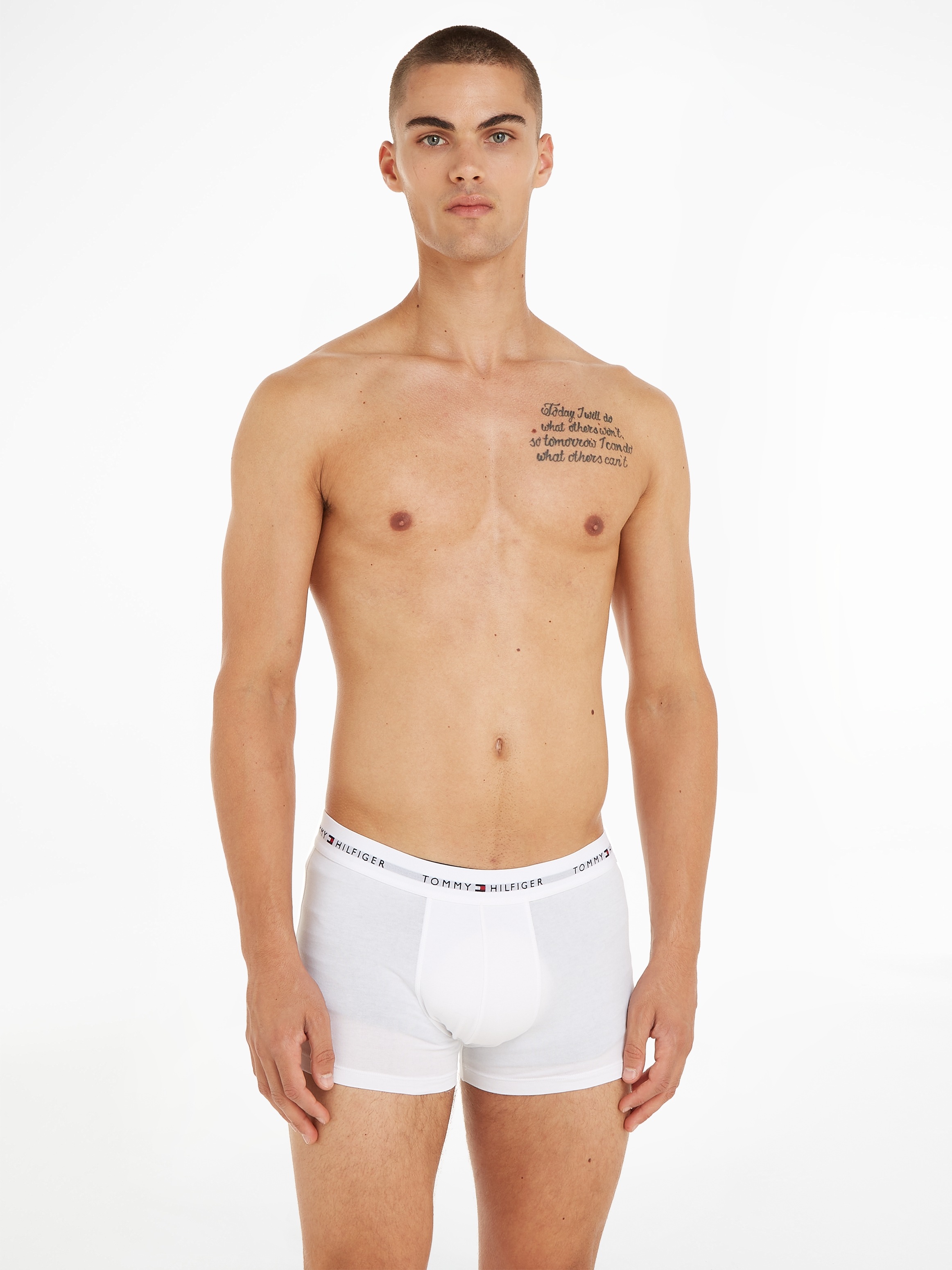 Tommy Hilfiger Underwear Boxer "TRUNK 3 PACK" 3 Stk. mit Logoschriftzug günstig online kaufen