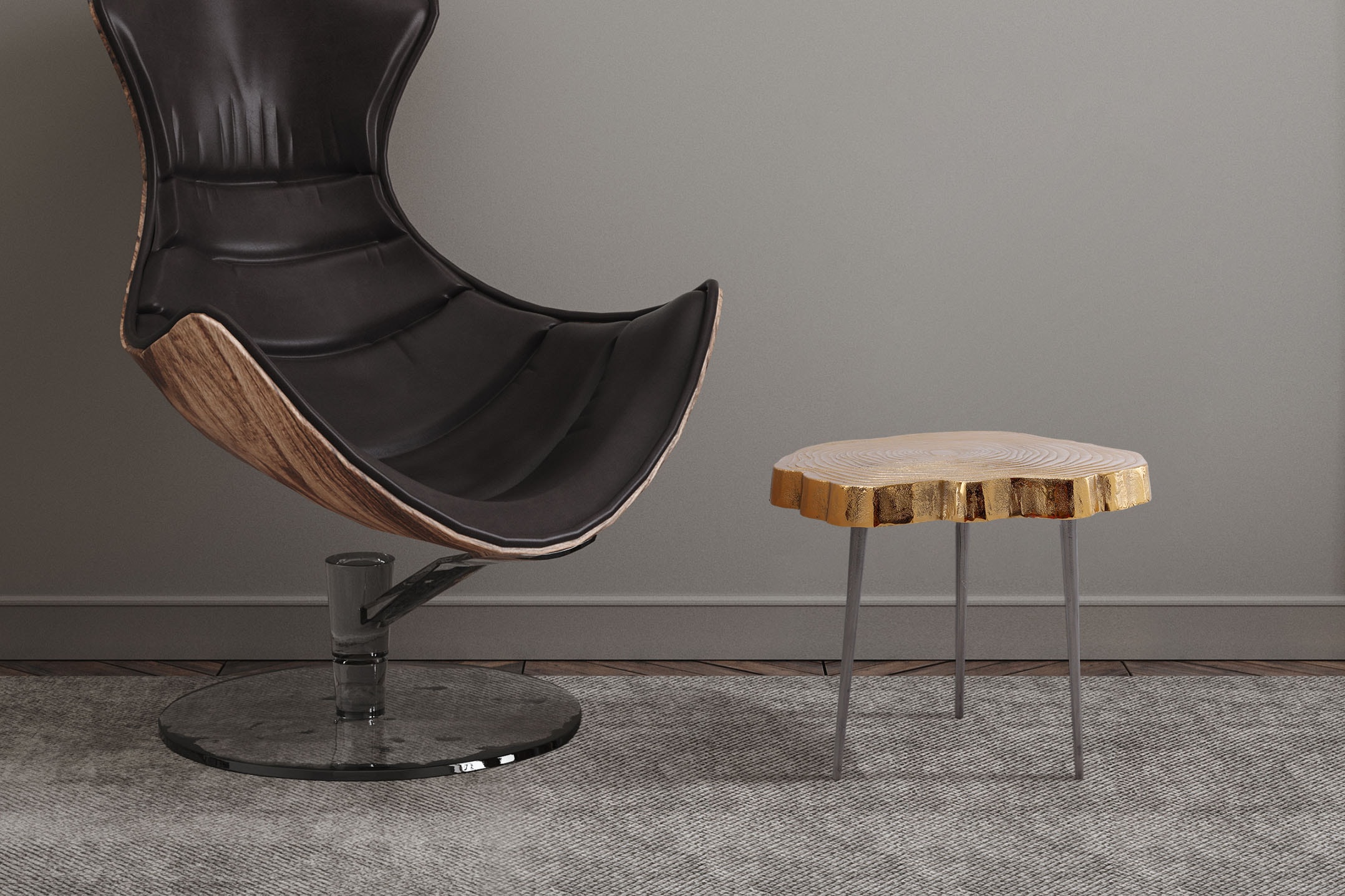 Kayoom Beistelltisch "Wood Art 125, detailverliebter Beistelltisch, edler L günstig online kaufen