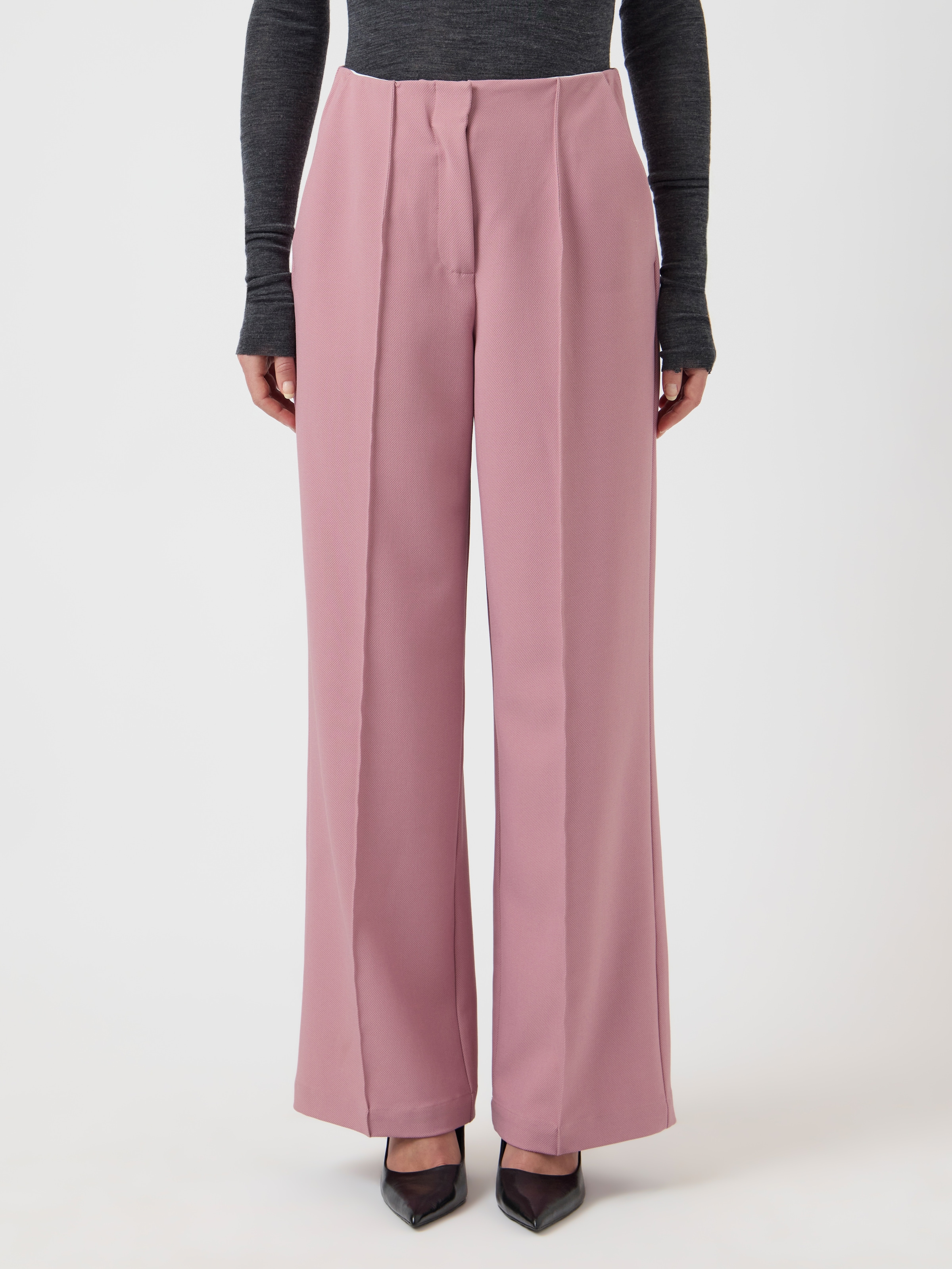 Y.A.S Anzughose "YASREEMAJ HW PANT NOOS" Regular Fit, Materialmix mit Stret günstig online kaufen