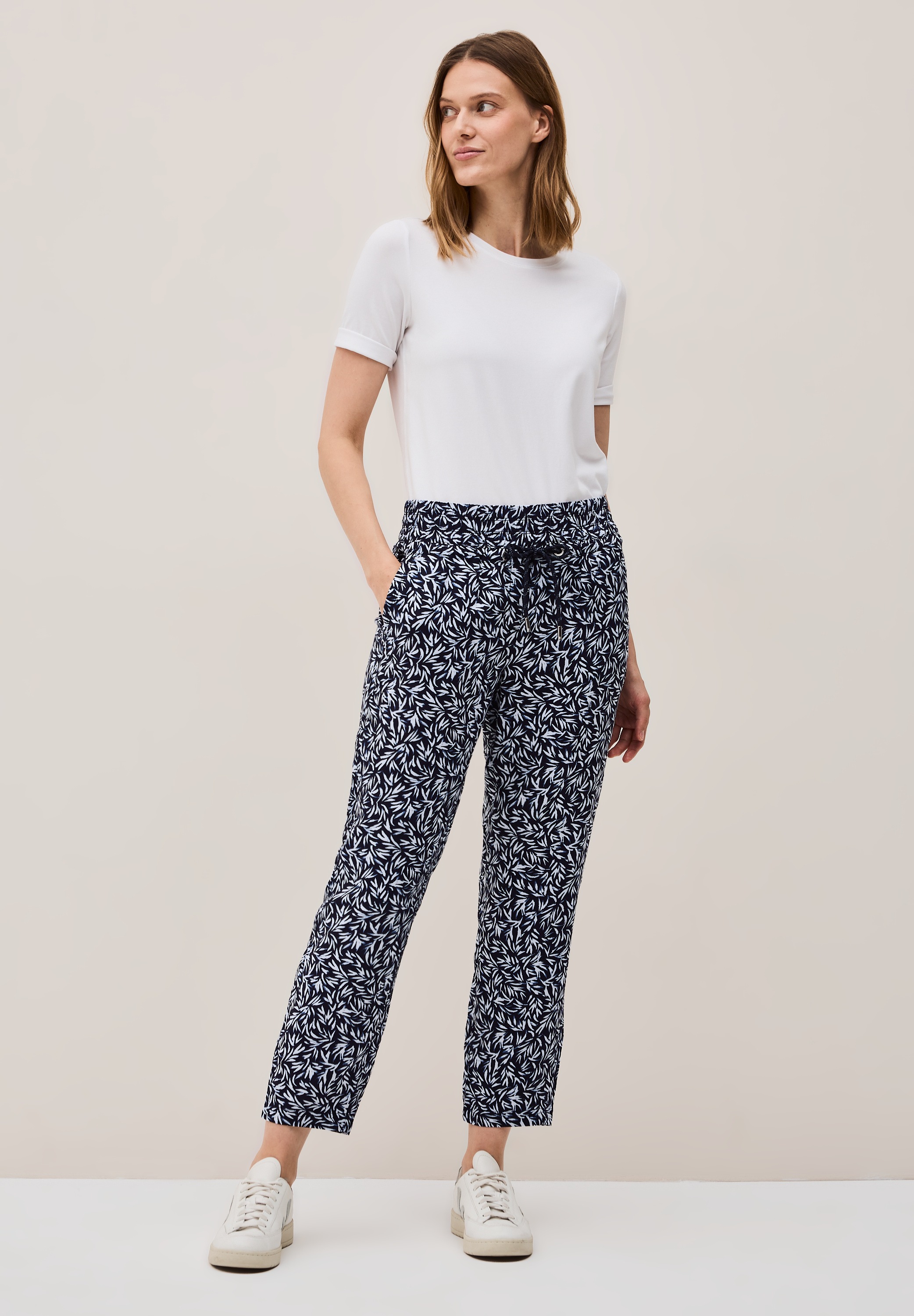 Thumbnail - Cecil Jogger Pants Middle Waist