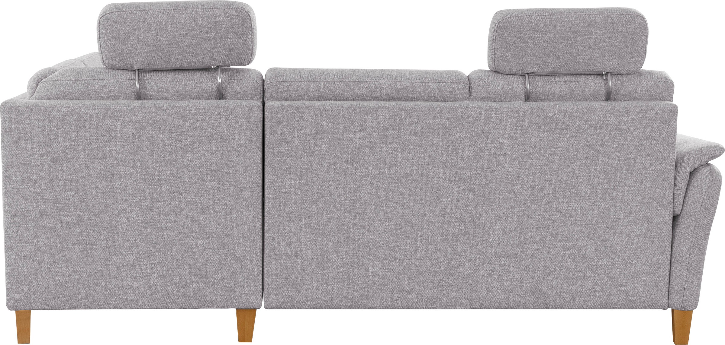 Home Affaire Palmera L-Shape Corner Sofa silver 3