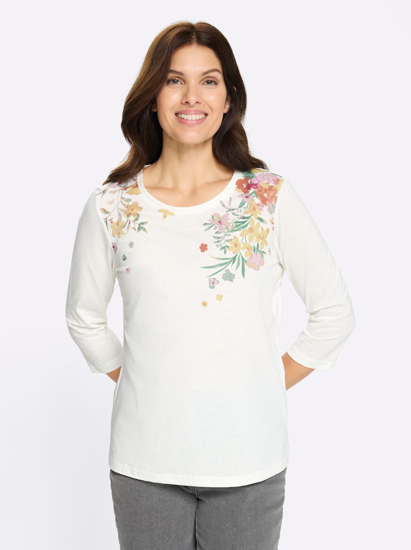 Classic Basics 3/4-Arm-Shirt "Shirt" 1 tlg. günstig online kaufen