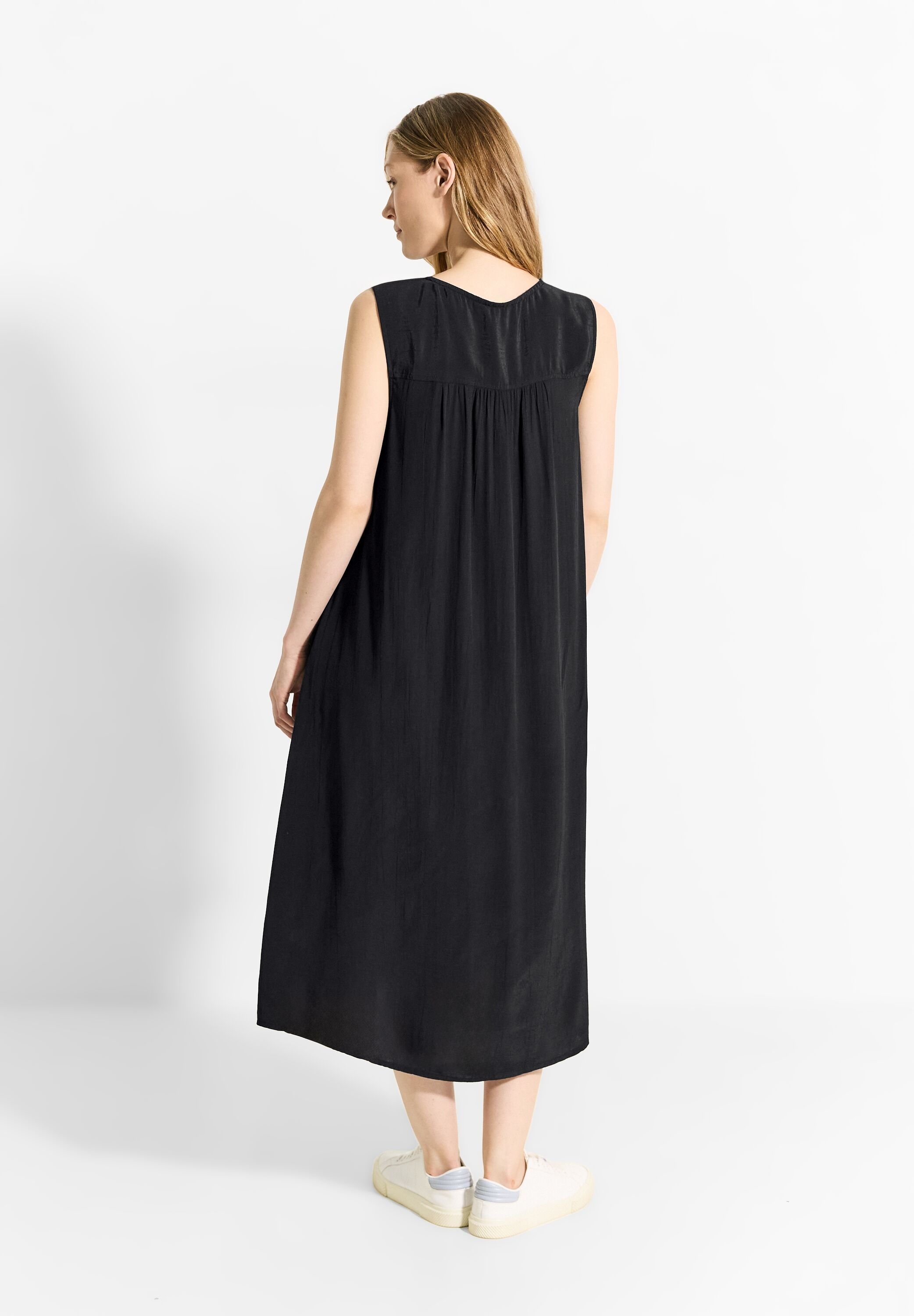 Cecil Sommerkleid Ohne Taschen in Crepe Optik günstig online kaufen