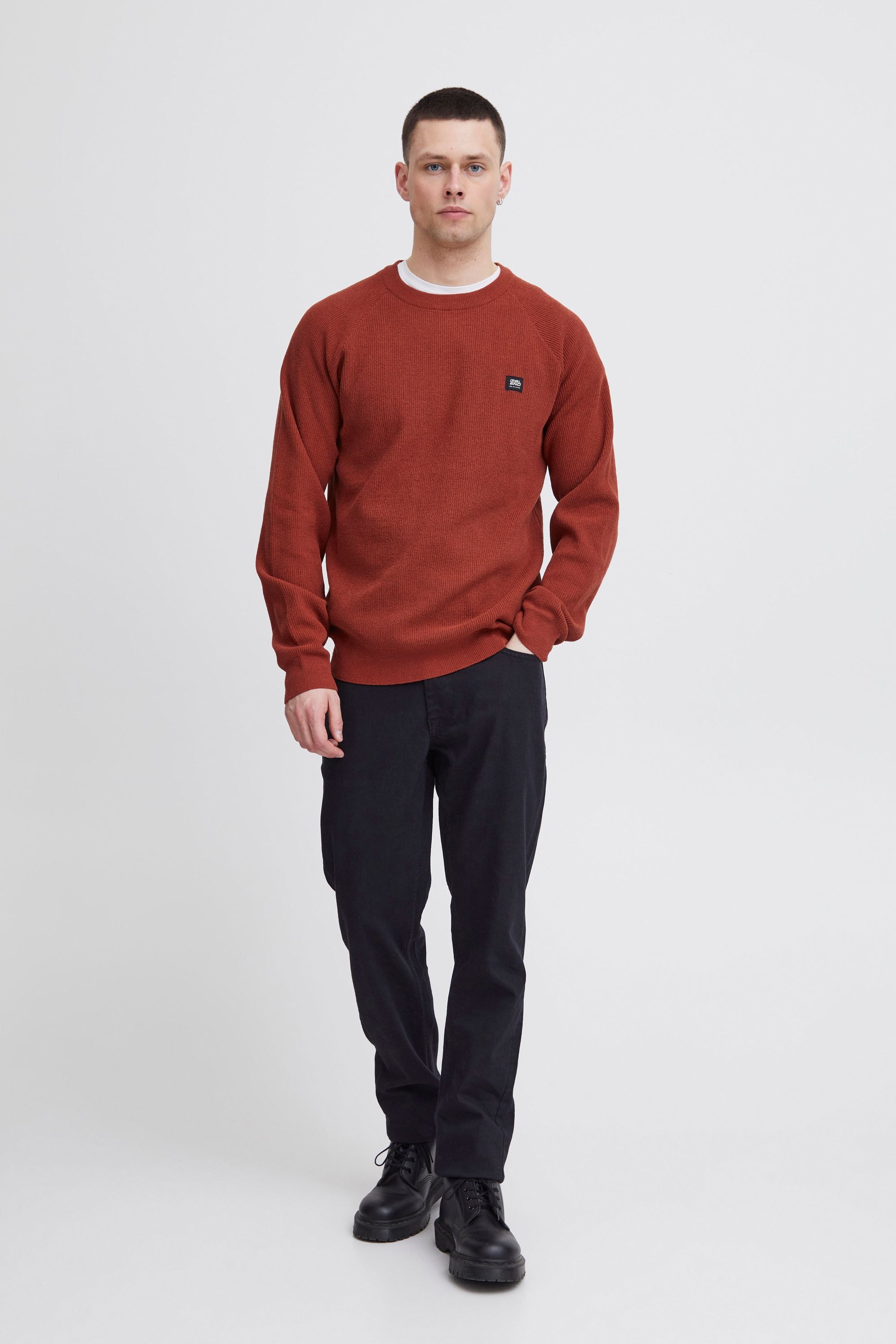 Blend Strickpullover »BHPullover« Klassischer Grobstrickpullover