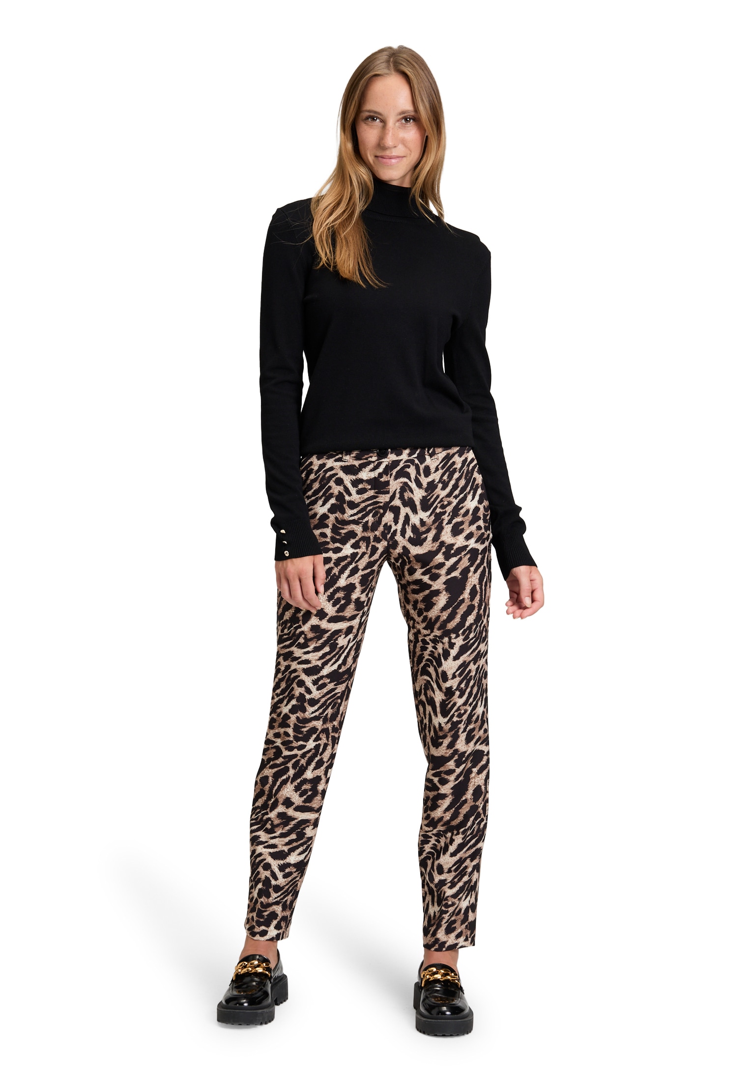 Betty Barclay Strickpullover »Betty Barclay Damen Rollkragenpullover langarm«, (1 tlg.)