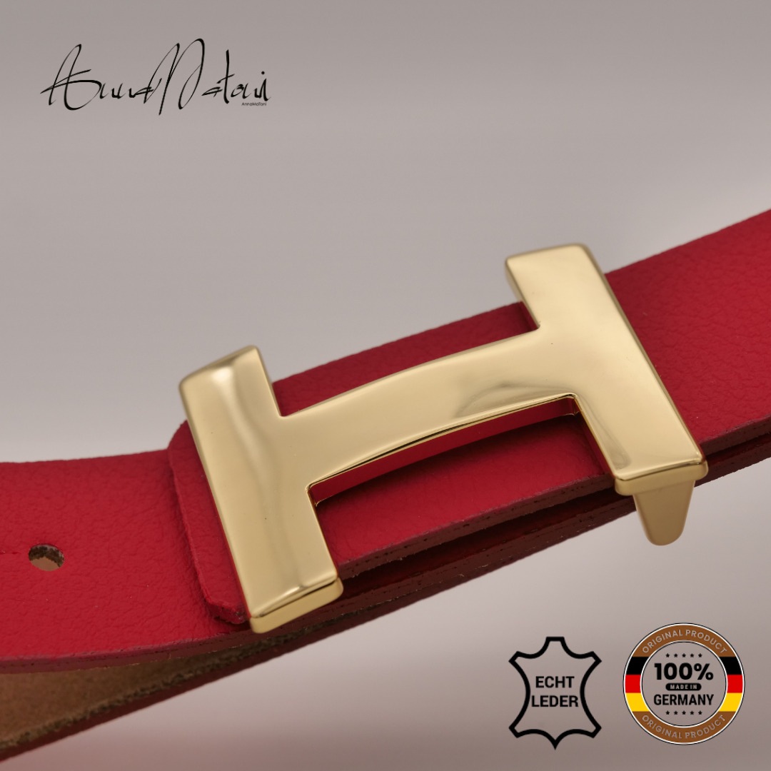 Thumbnail - AnnaMatoni Ledergürtel "AnnaMatoni Ledergürtel Goldi Ledergürtel Goldi"