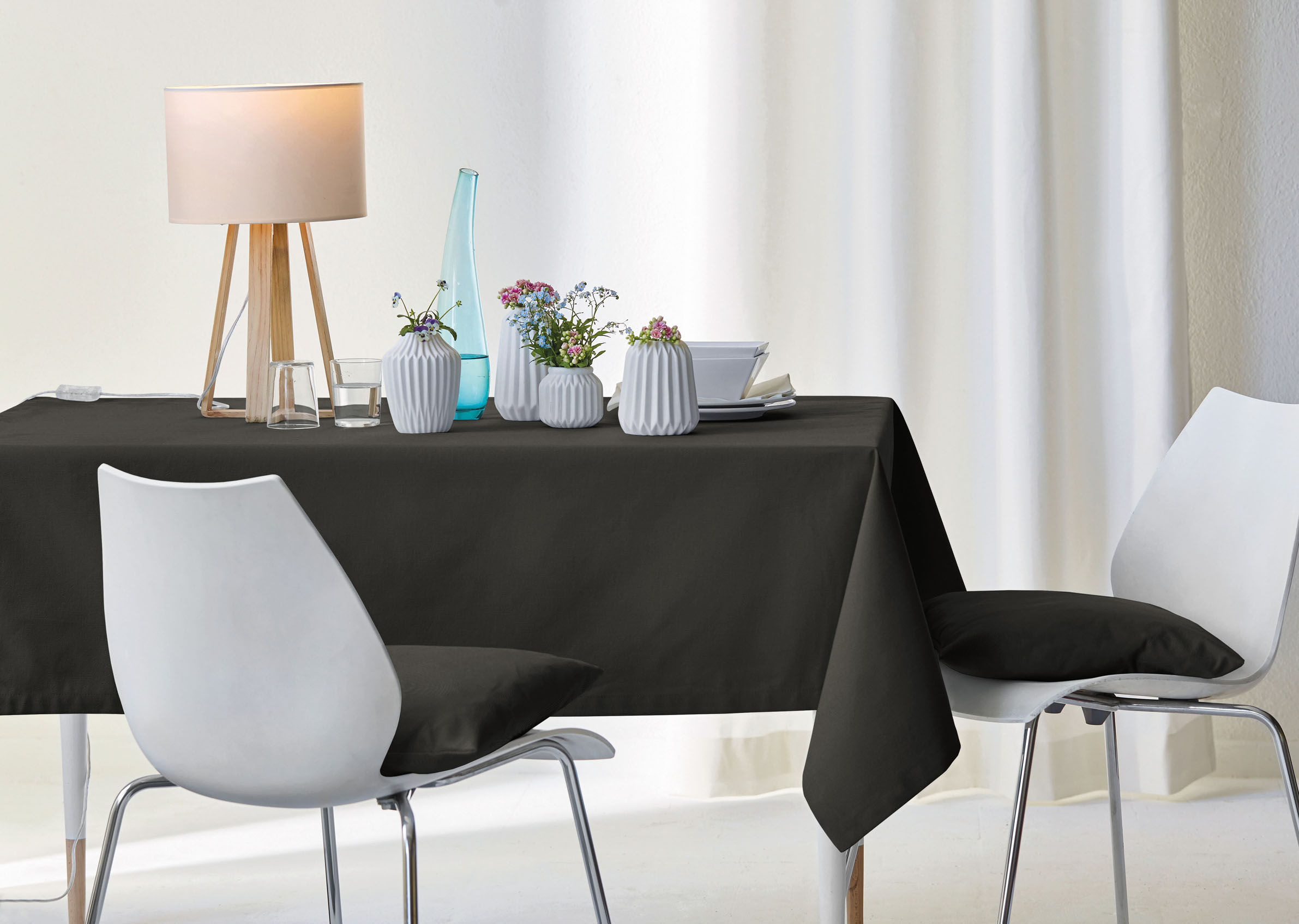 Thumbnail - APELT Tischdecke "4362 Rips - UNI" Wasser- und Schmutzabweisend