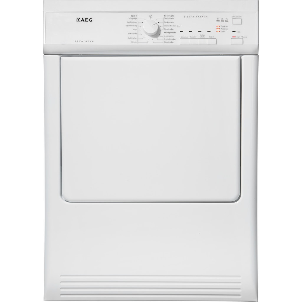 AEG Ablufttrockner »T65170AV«, LAVATHERM, 7 kg, Knitterschutz