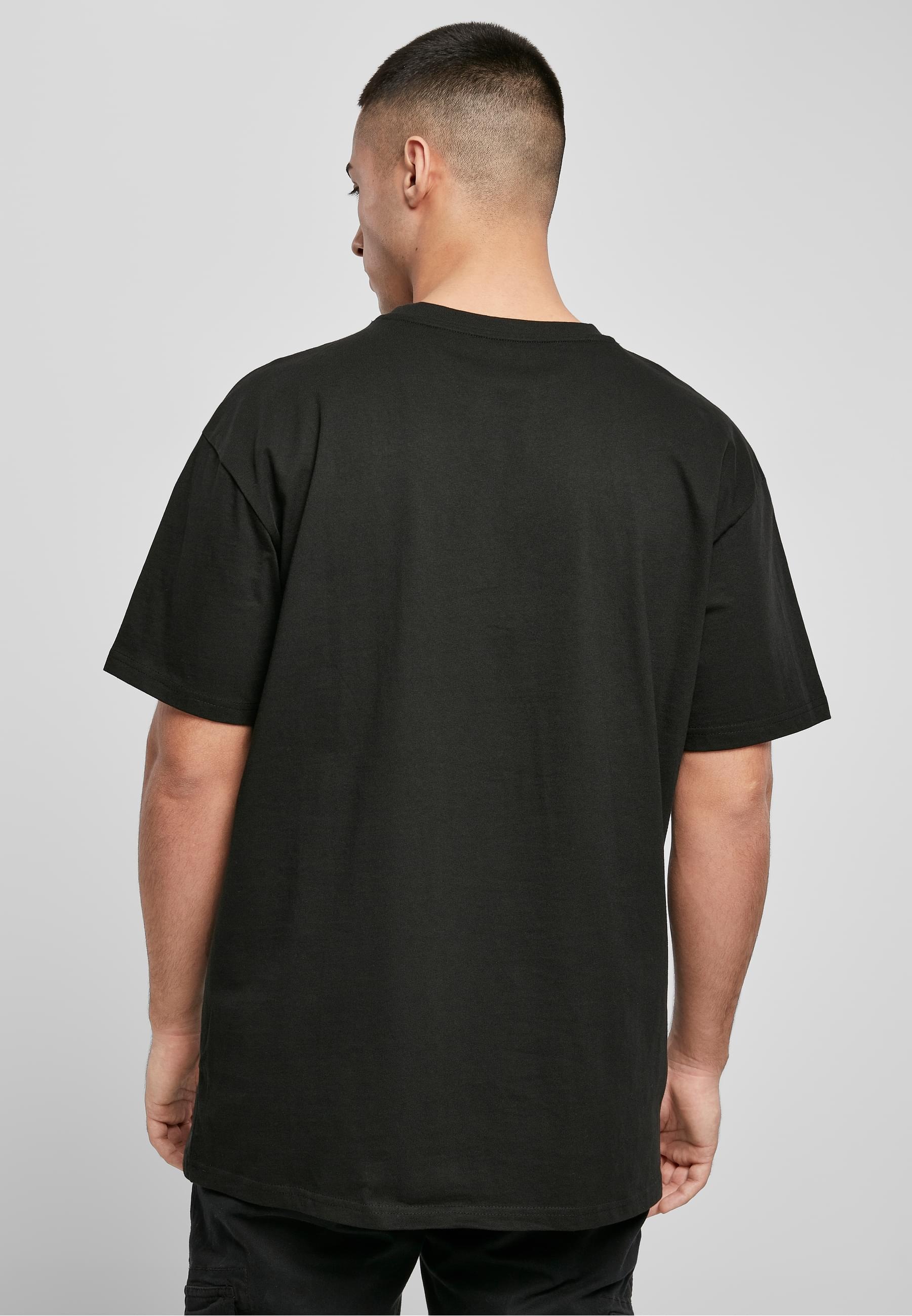 MisterTee Kurzarmshirt »MisterTee Unisex Pray Painting Oversize Tee«, (1 tlg.)