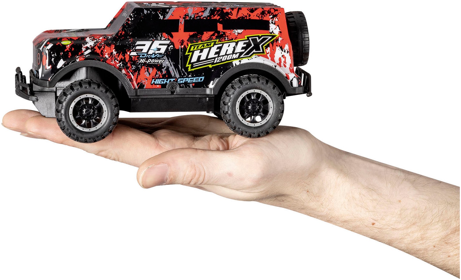 Revell® RC-Monstertruck »Revell® control, Ghost Driver, 2,4 GHz, rot«, mit LED-Licht