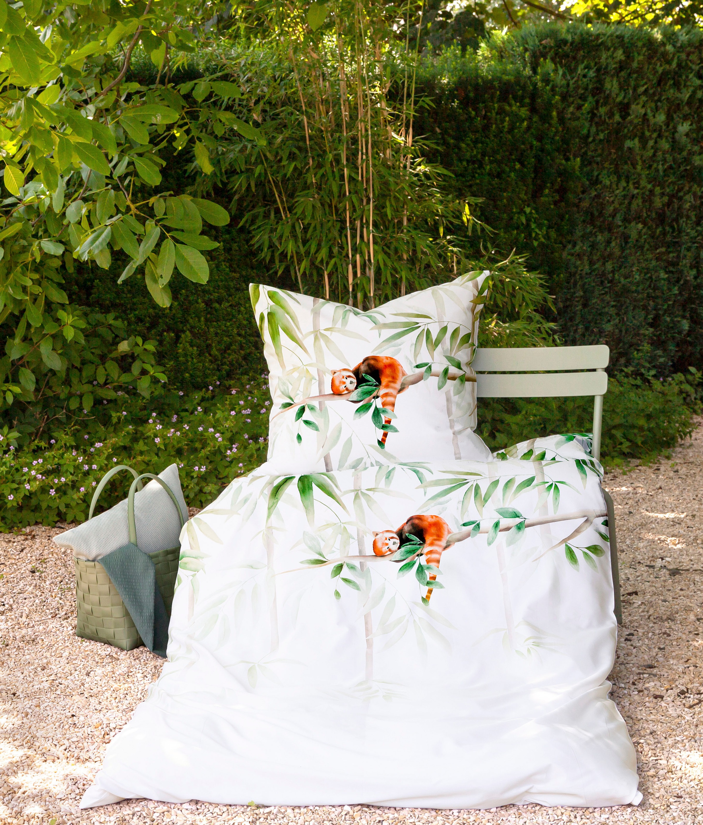 Janine Bettwäsche "modern art S42130-06 *155x220,80x80" mit Reißverschluss günstig online kaufen