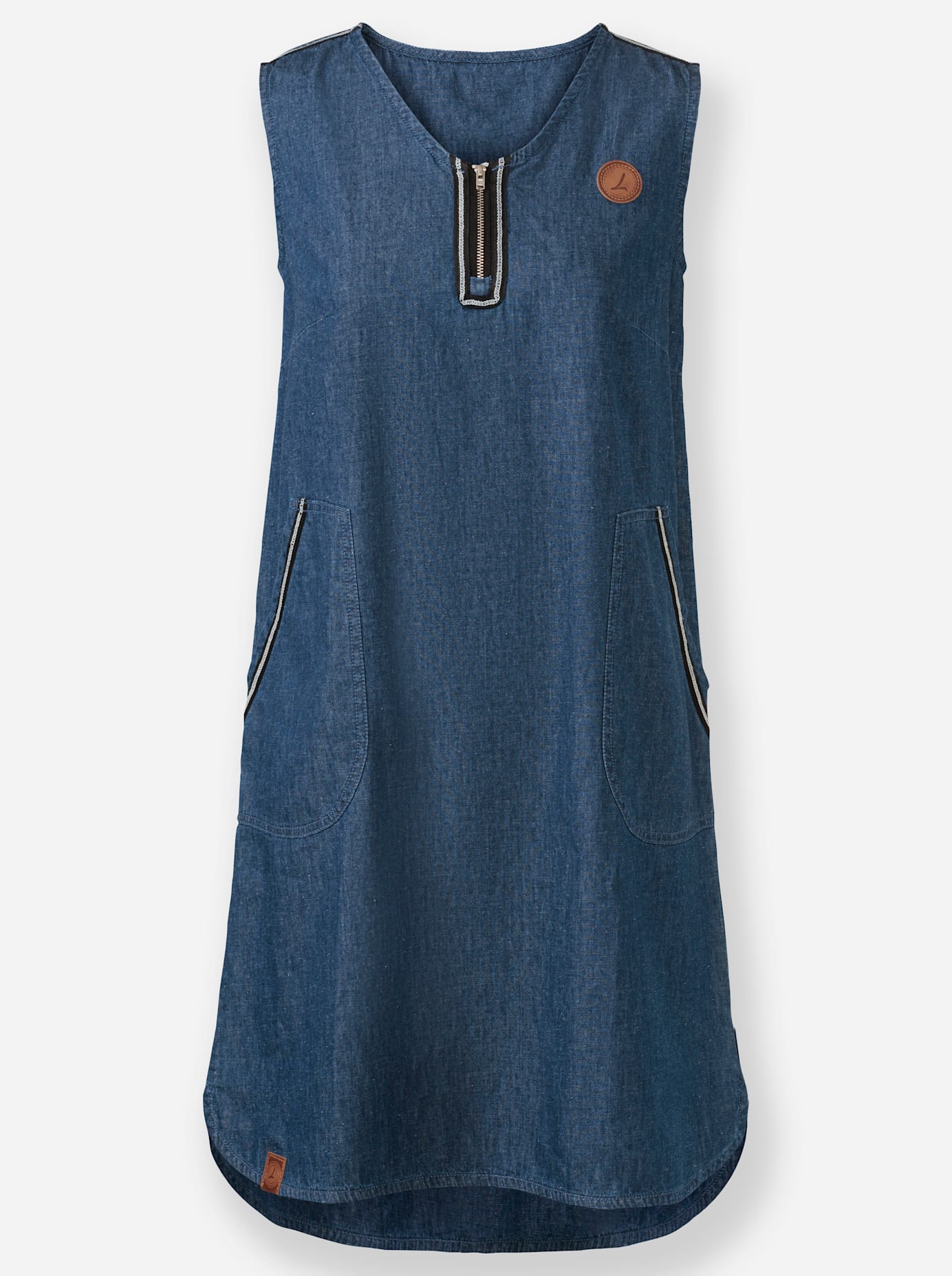 Thumbnail - Casual Looks Jeanskleid "Jeans-Kleid" aufgesetzte Taschen