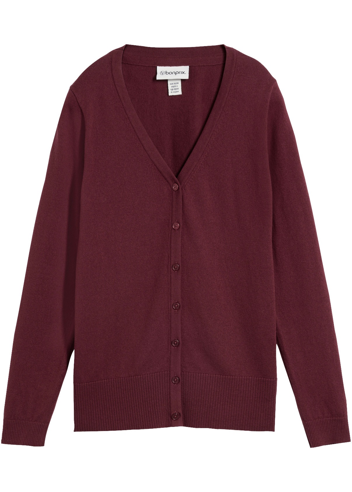 bonprix Strickjacke kuschelige Premium-Feinstrickjacke, Regular Fit, Langarm