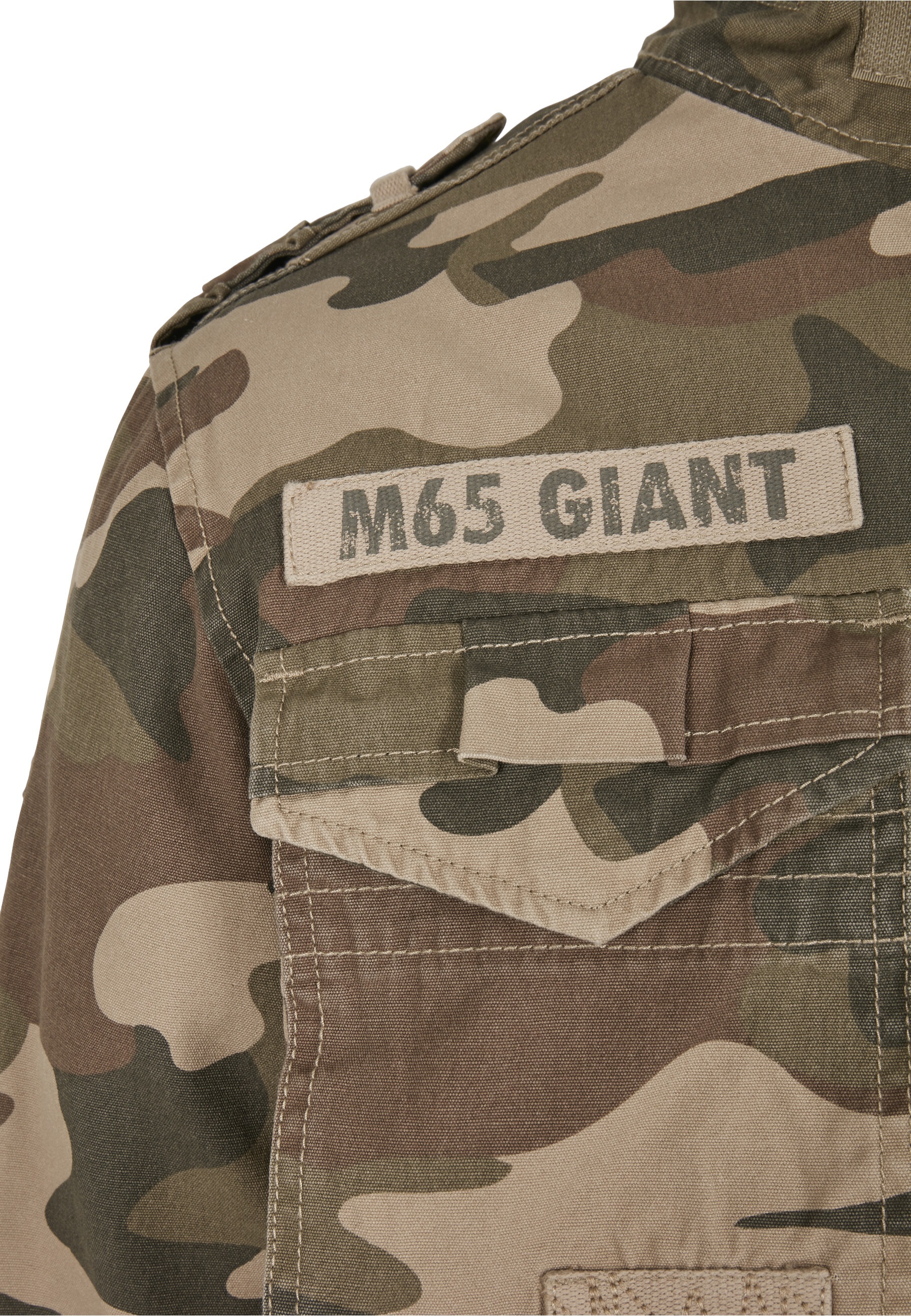 Brandit Winterjacke »Brandit Herren M-65 Giant Jacket« 1 Stk. tlg. ohne Kapuze