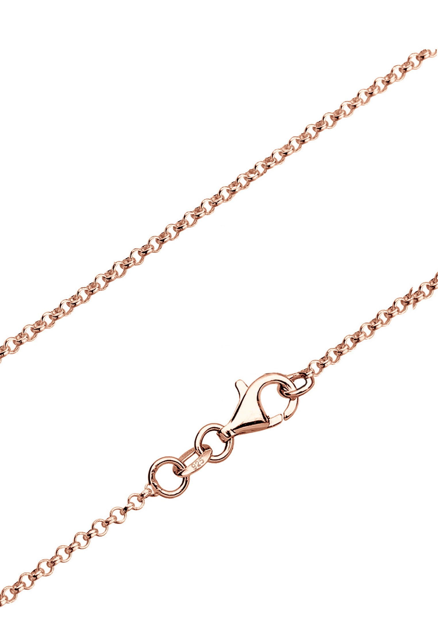 Elli Kette mit Anhänger »Blume Floral Blüte 925 Silber«