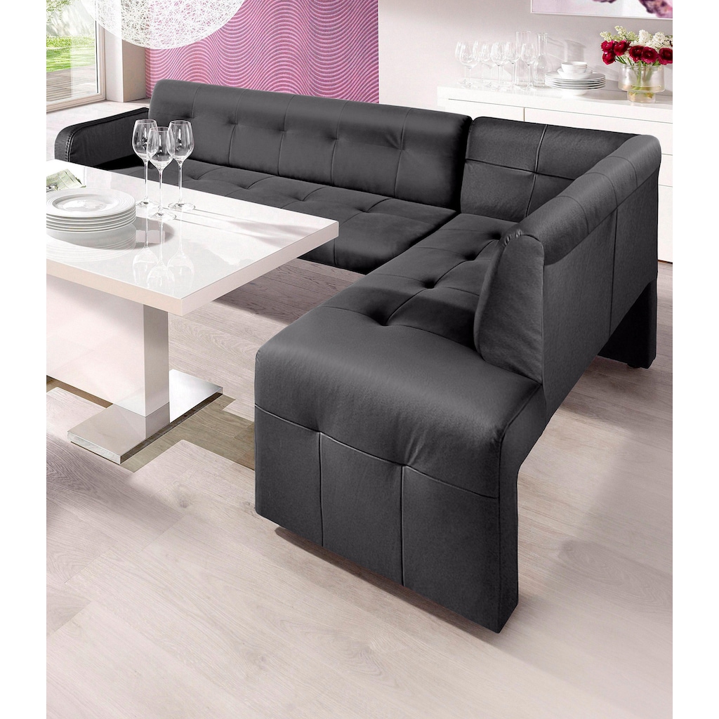 exxpo - sofa fashion Eckbank »Barista«, Frei im Raum stellbar