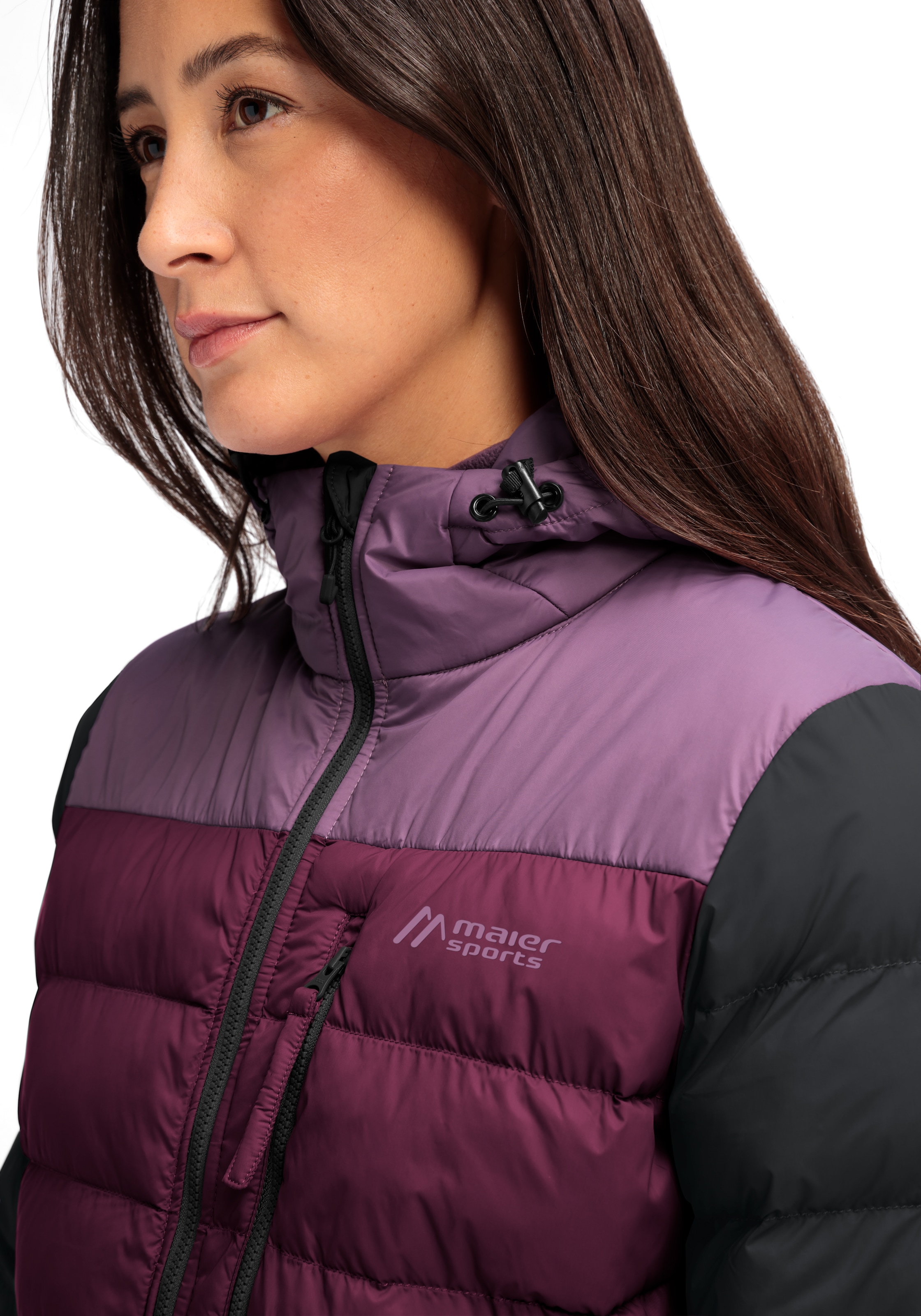 Maier Sports Funktionsjacke »Lomnica W«, Damen Outdoorjacke, Primaloft-Jacke mit RV-Taschen und Kapuze