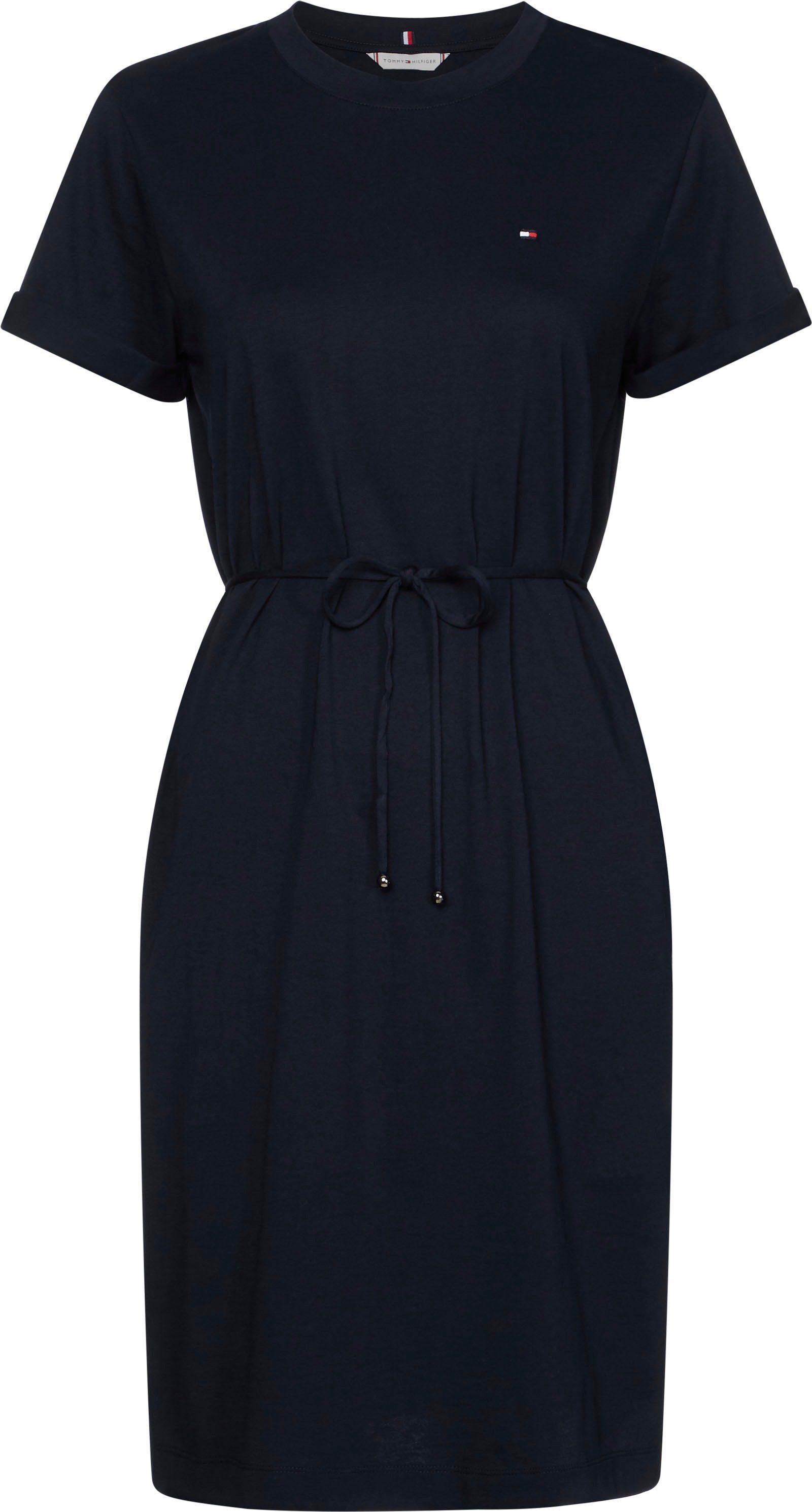 Tommy Hilfiger Shirtkleid »1985 REG C-NK SHORT DRESS SS«, mit niedlichem Schleifenband... kaufen