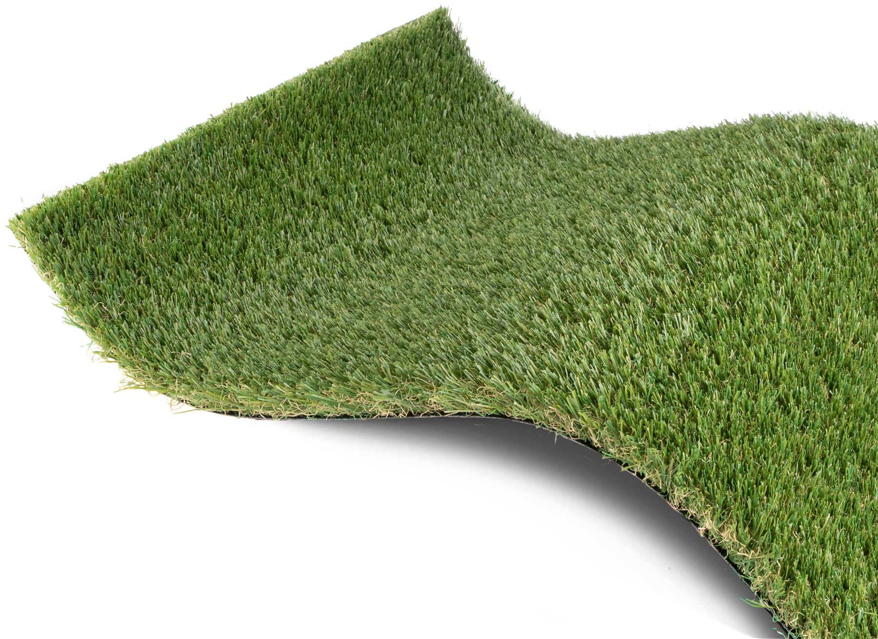 Kunstrasen "MIDSOMMAR, Gesamthöhe 40 mm, Made in Netherlands", grün, B:200cm L:1.200cm, Polyethylen (PE), PRIMAFLOR-IDEEN IN TEXTIL, Teppiche, natürliche Optik, mit Drainagefunktion, ideal für Balkon & Terrasse