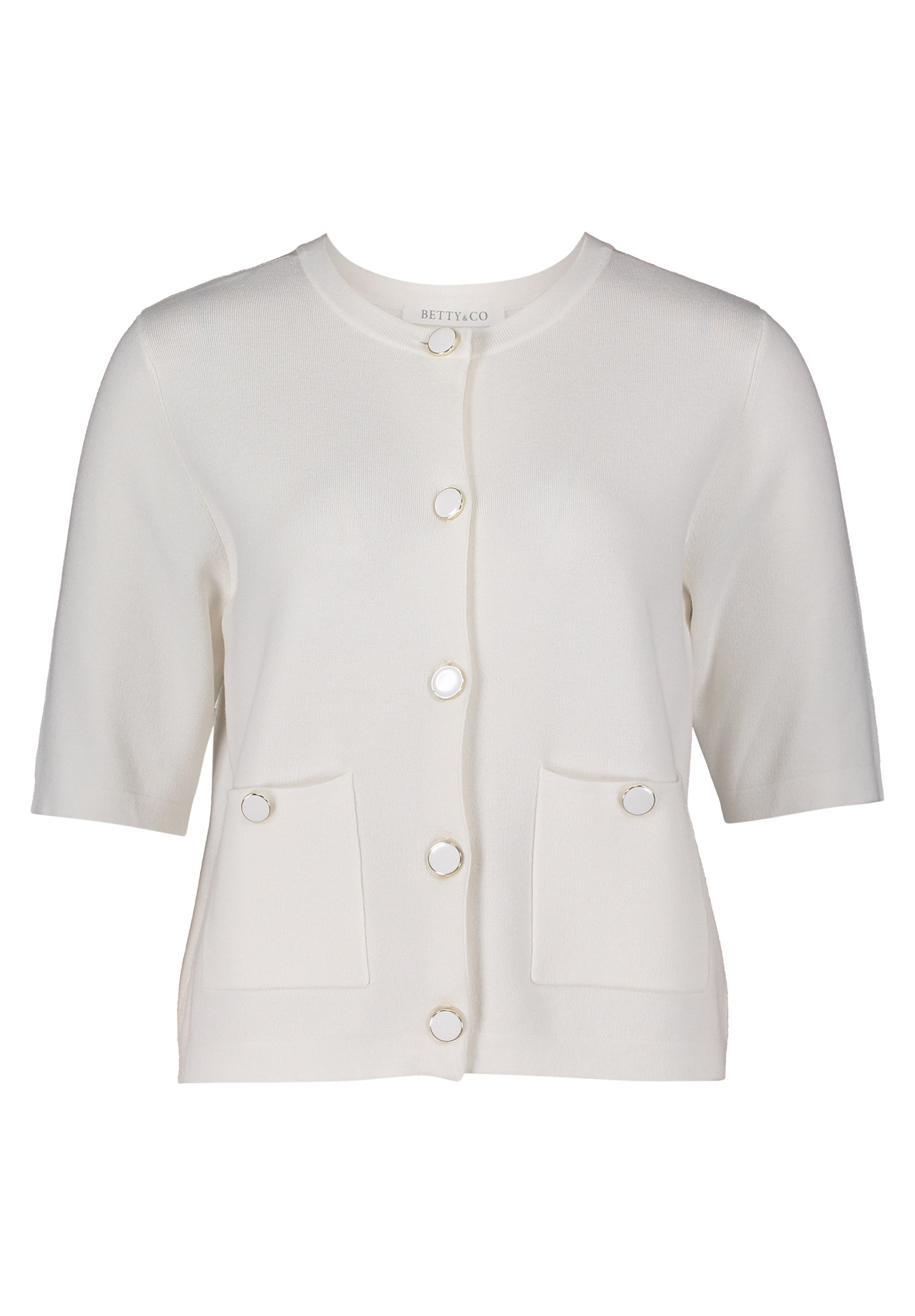 Betty&Co Strickjacke "Betty & Co Damen Strick-Cardigan mit Knopfleiste" günstig online kaufen