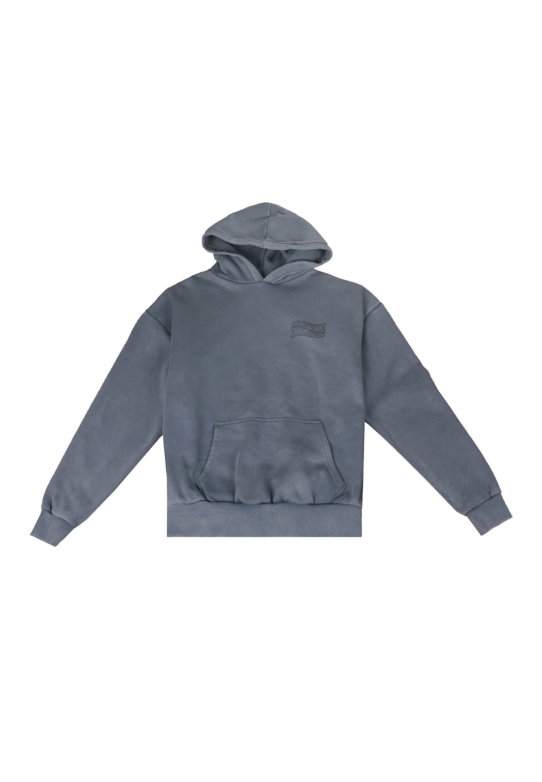 Dropsize Kapuzensweatshirt "Dropsize HEAVY OVERSIZE MIRRORED LOGO HOODIE", 1 Stk.